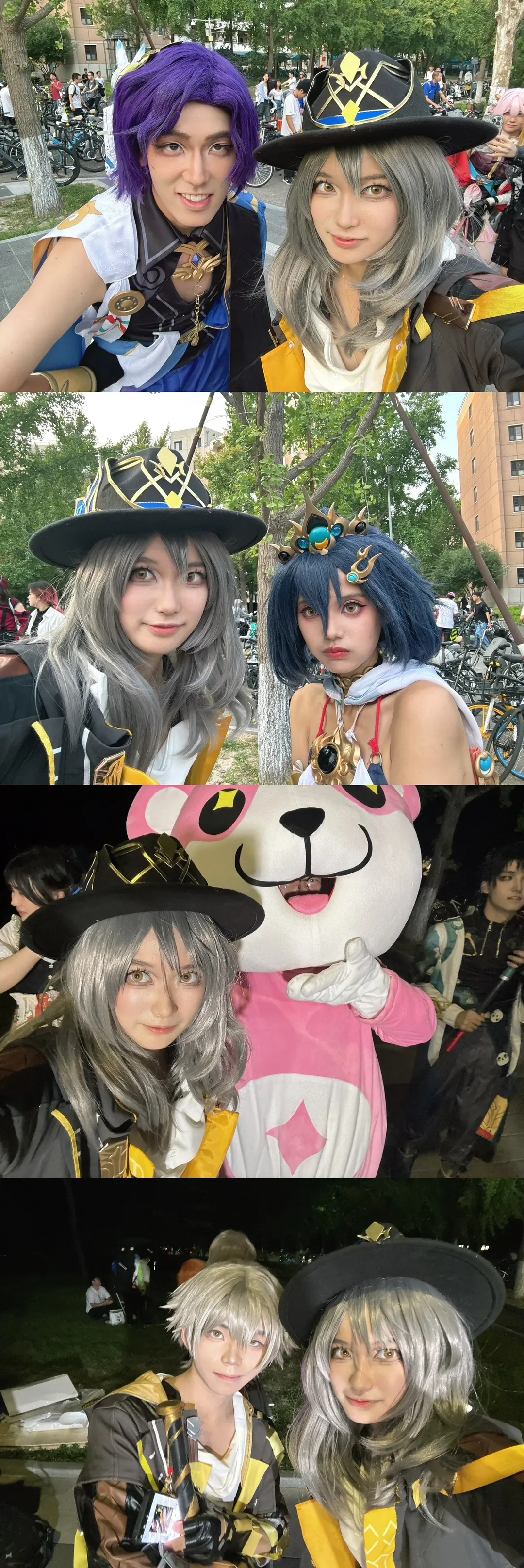 【六二二同学cos】清华大学百团大战人流爆棚，累并快乐着的崩铁大团建 - 第 5 张