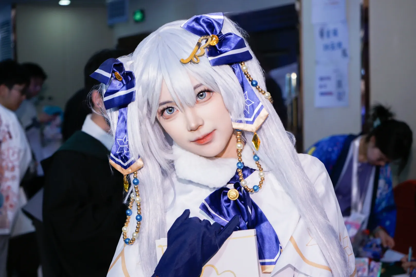 【雪初音2021cos】初音未来的冬日漫展实录 - 第 1 张