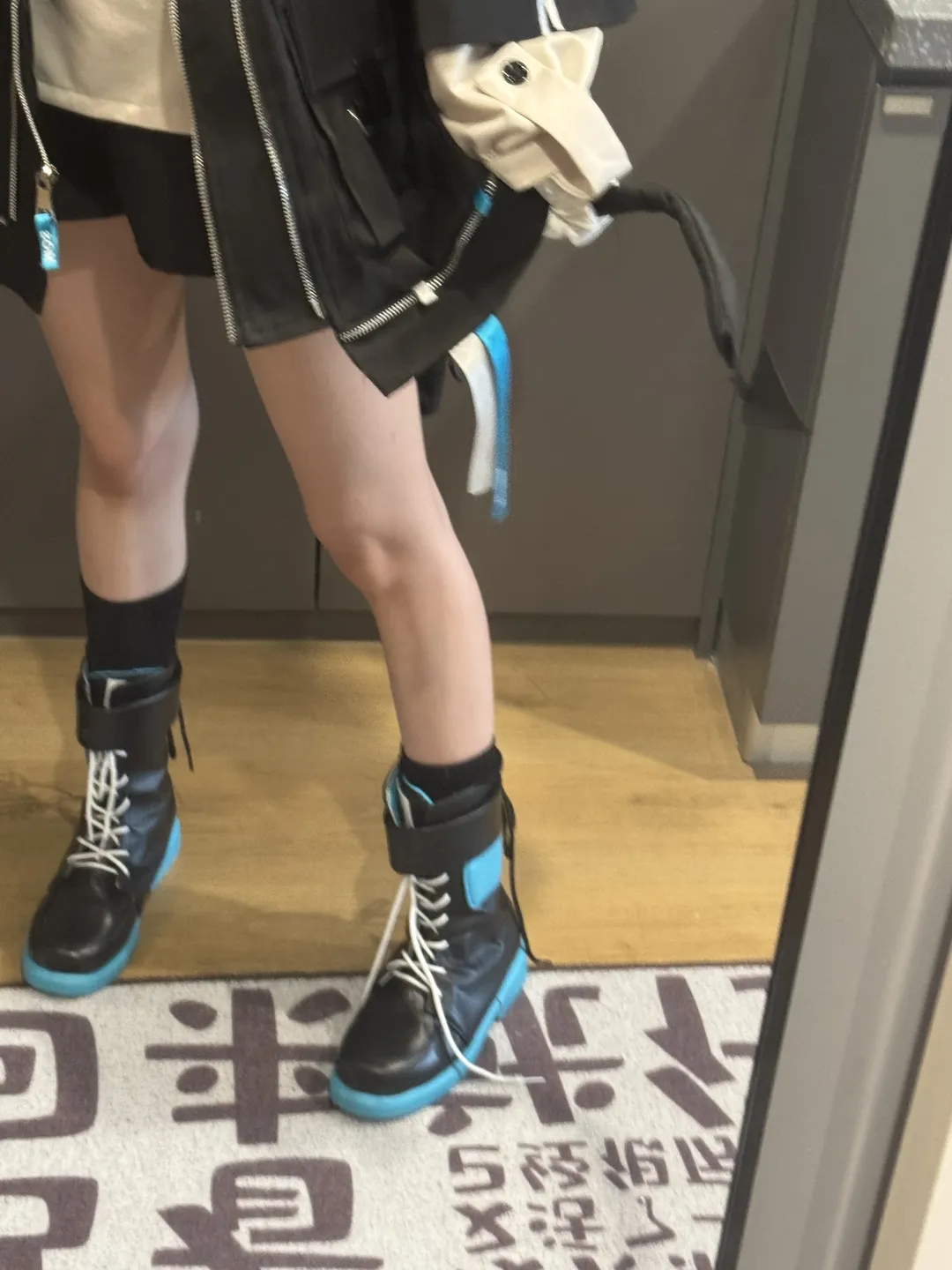 【莫斯提马cos】明日方舟蓝发萨科塔试衣记录