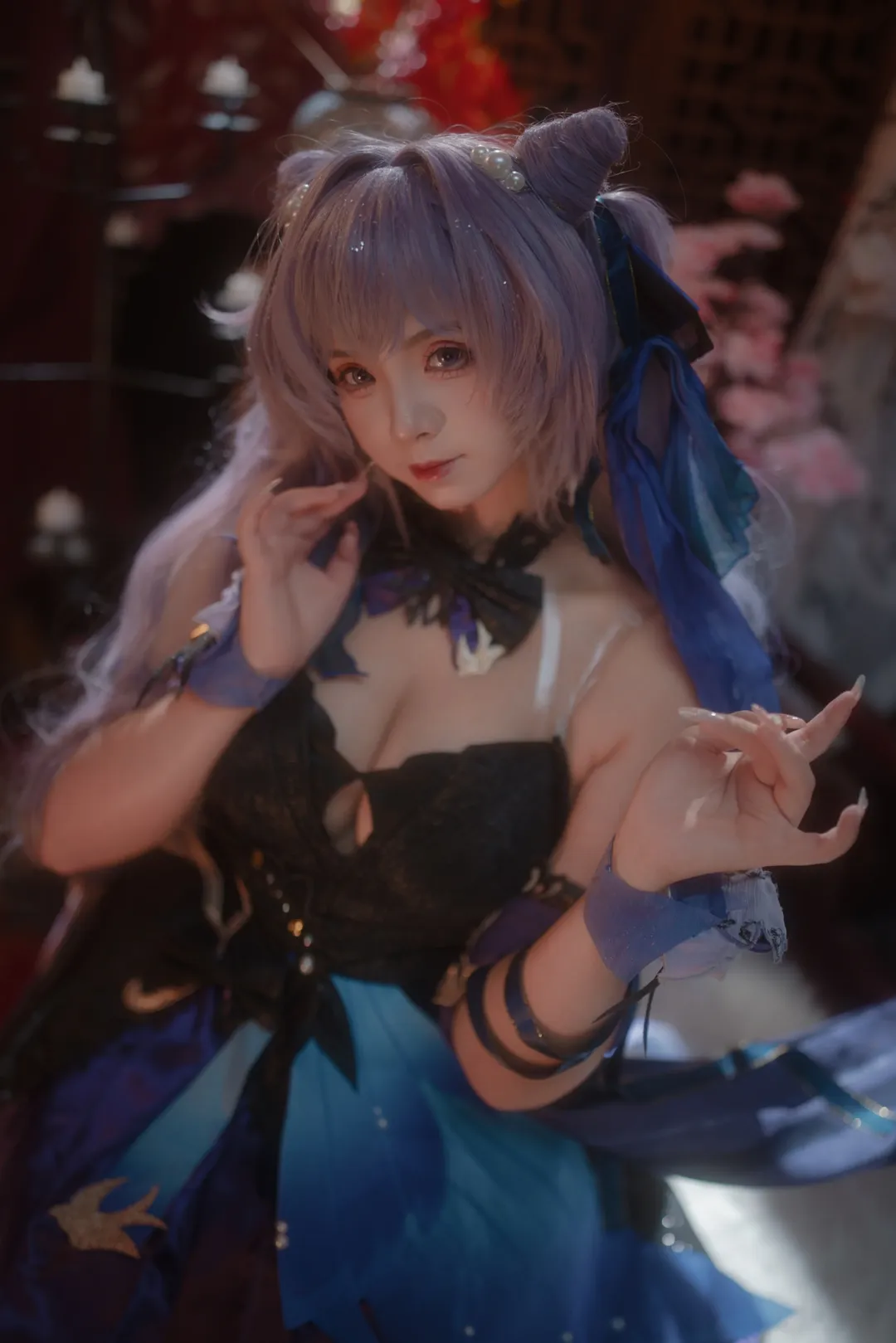 【Keqing cosplay】Purple Lightning of the Yuheng: Traditional Chinese Aesthetics in Genshin Impact - Image 6