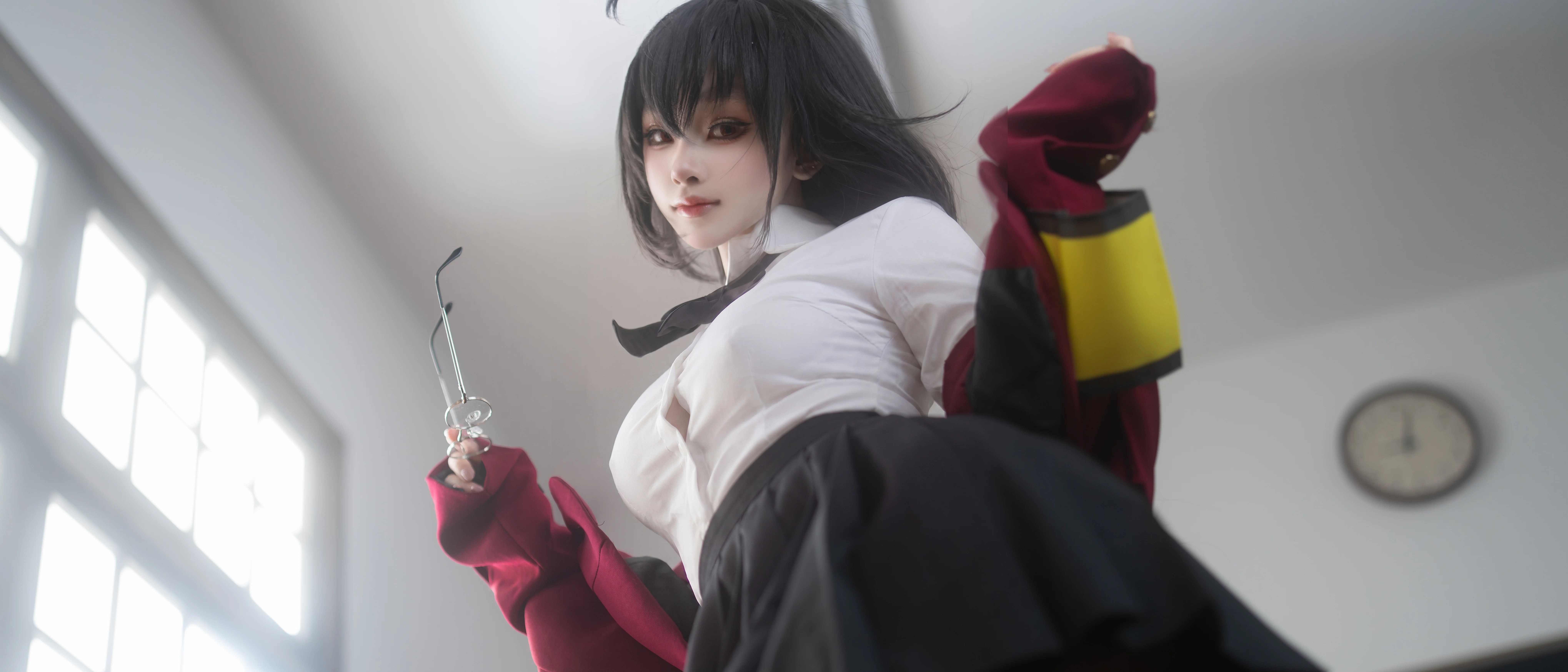 【大凤cos】换上碧蓝航线的JK校园装，记录教室午后的慵懒日常 - 第 1 张
