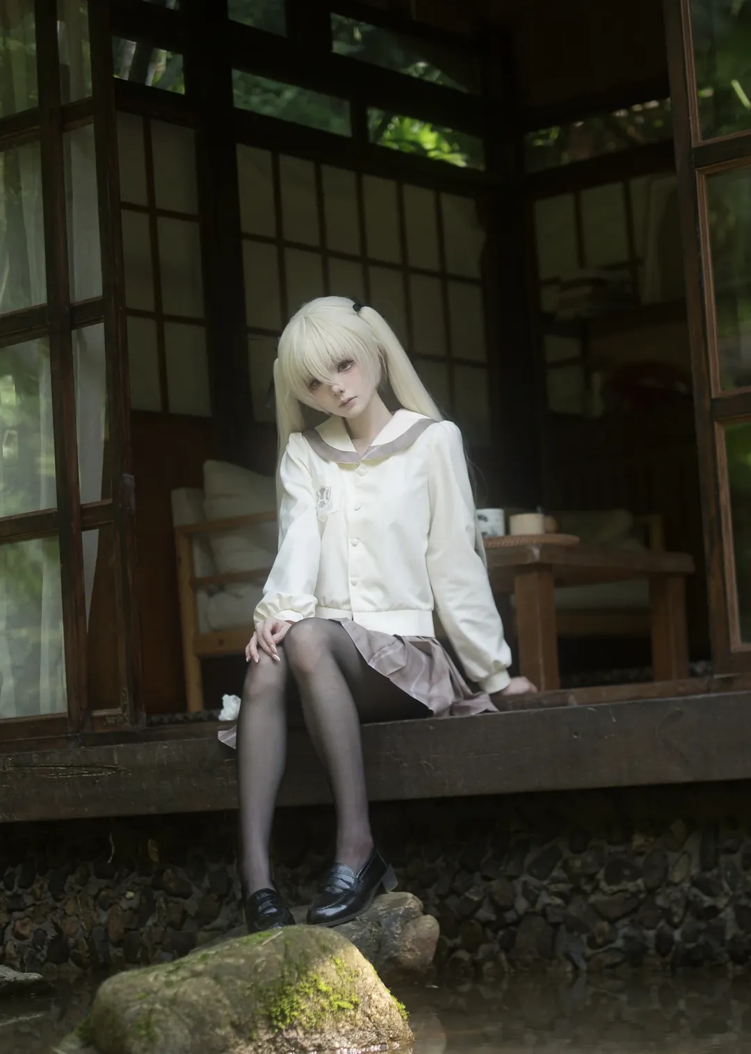 【穹妹cos】在自然光里找回那年夏天的安静角落