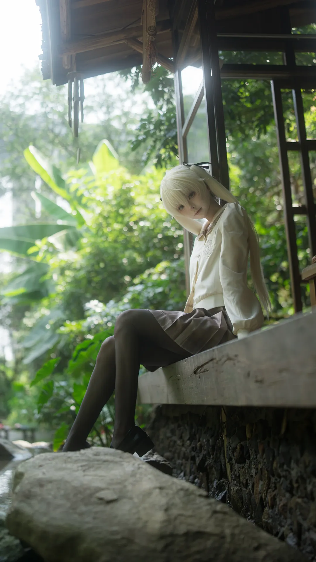 【穹妹cos】在自然光里找回那年夏天的安静角落 - 第 4 张