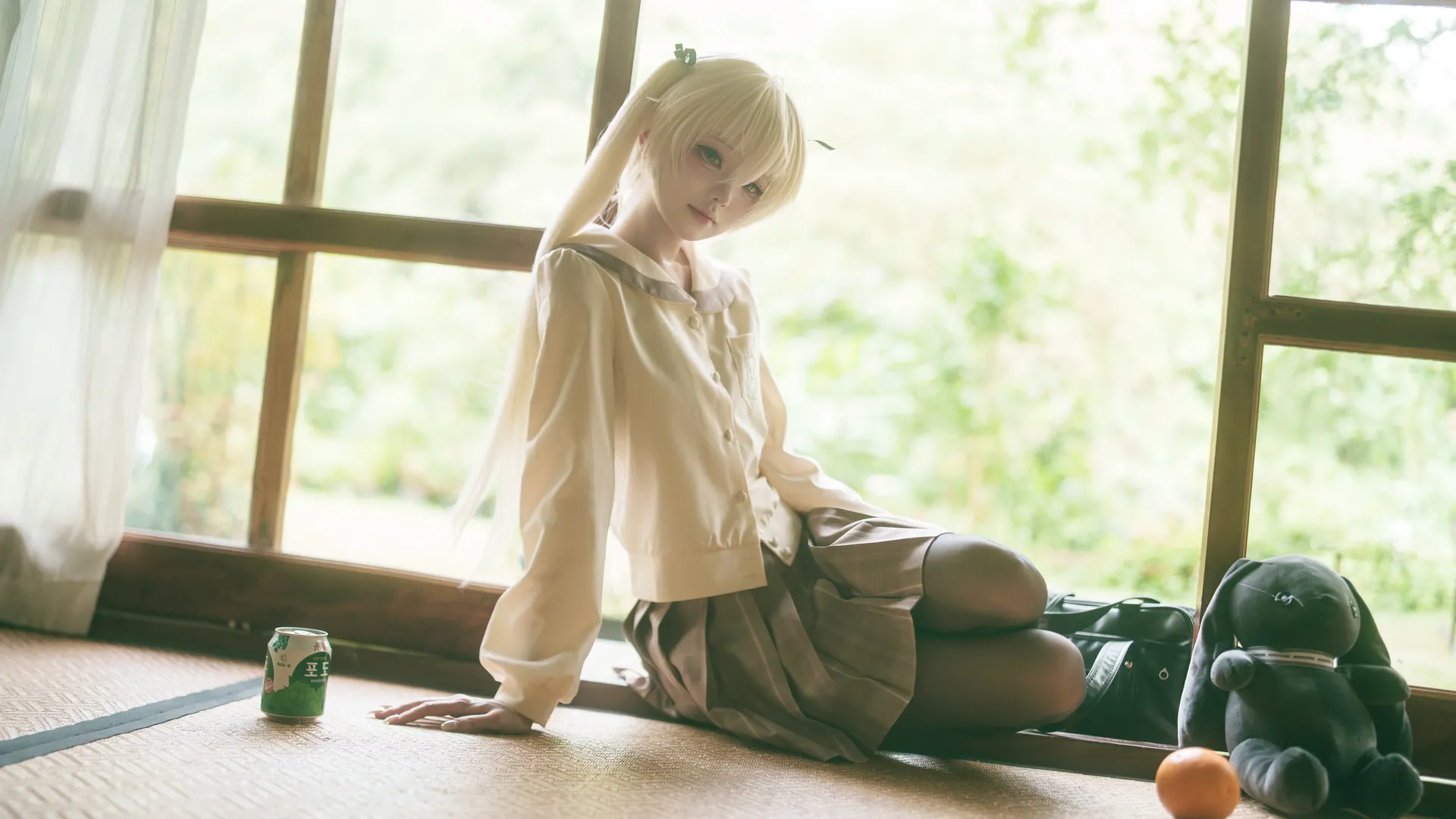 【穹妹cos】在自然光里找回那年夏天的安静角落 - 第 6 张