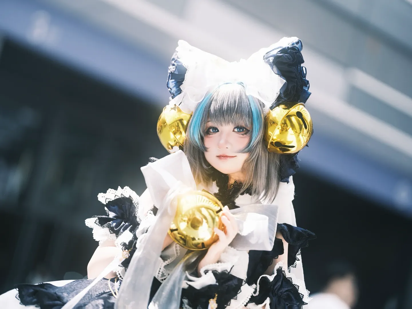 【チェシャー猫コスプレ】アズールレーンに降り注ぐ明るい日差し - 2 枚目