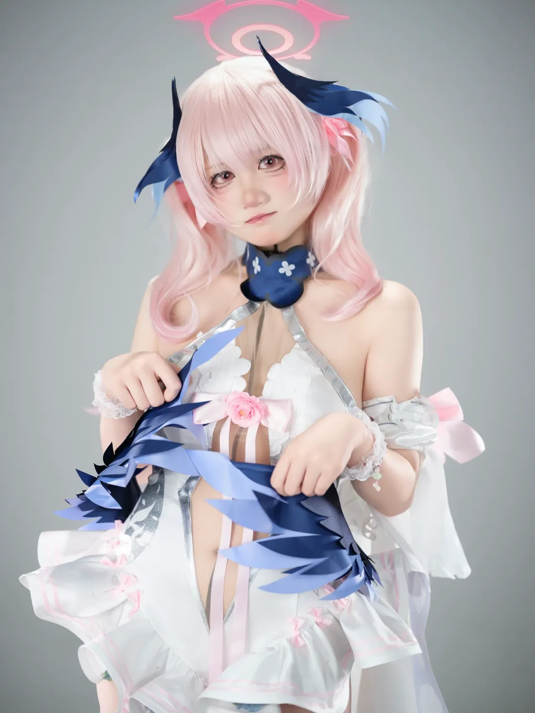 【下江小春cos】蔚蓝档案，挑战不看那里的傲娇瞬间 - 第 1 张