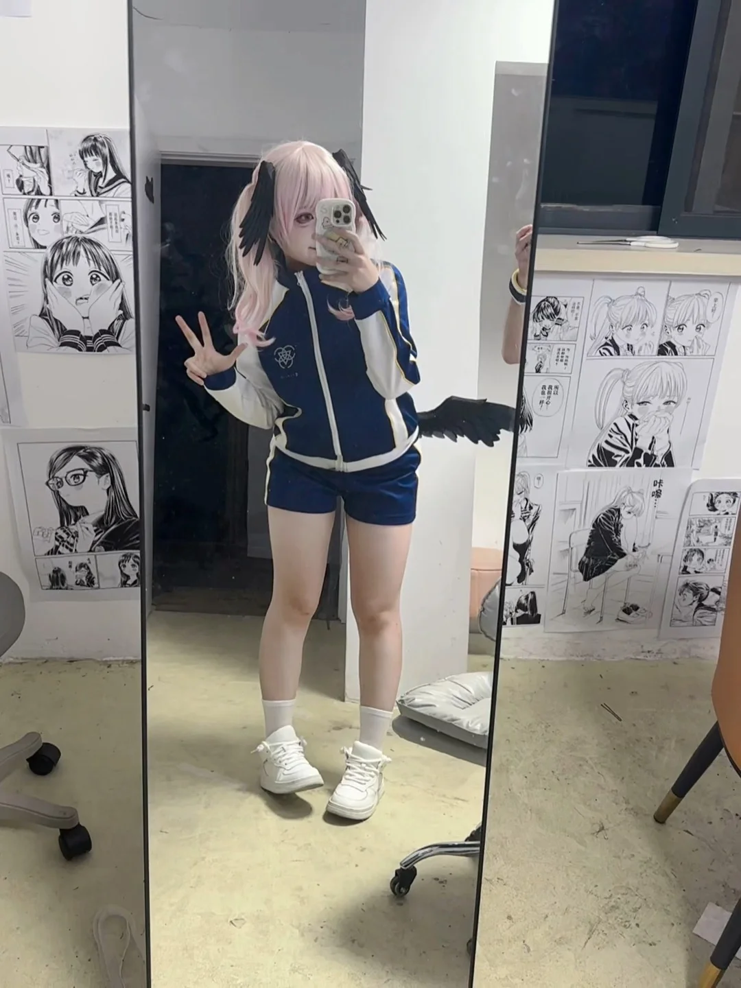 【下江小春cos】蔚蓝档案体操服拍摄日常 - 第 3 张