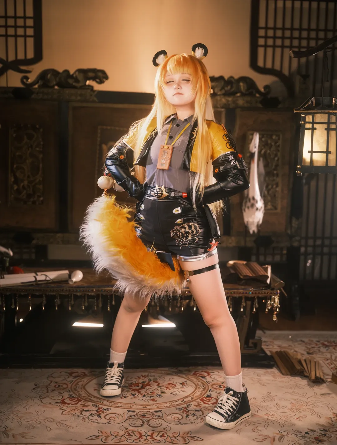 【橘福福cos】绝区零试衣计划之飒爽虎影