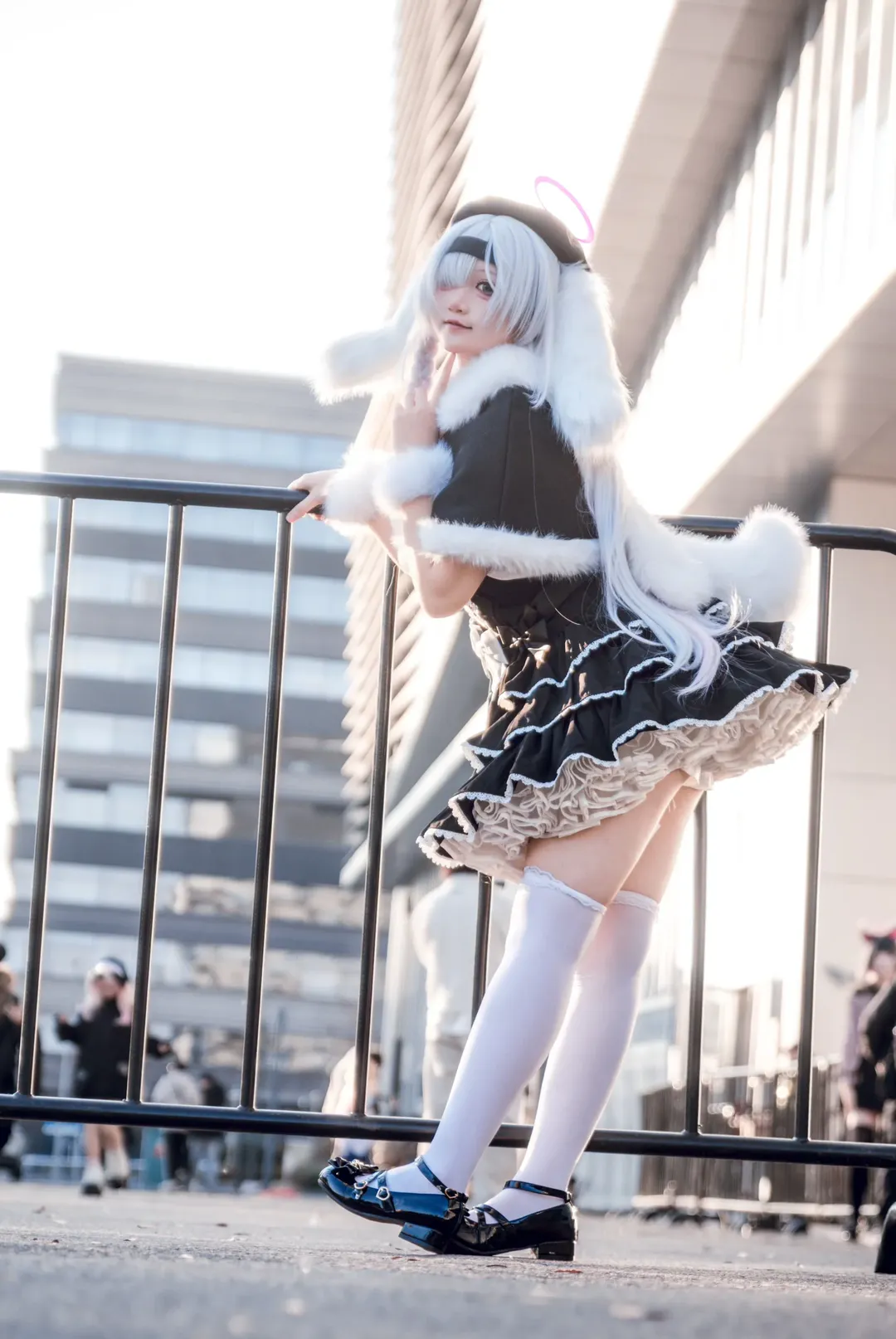 【普拉娜cos】蔚蓝档案垂耳兔形态的萌趣瞬间