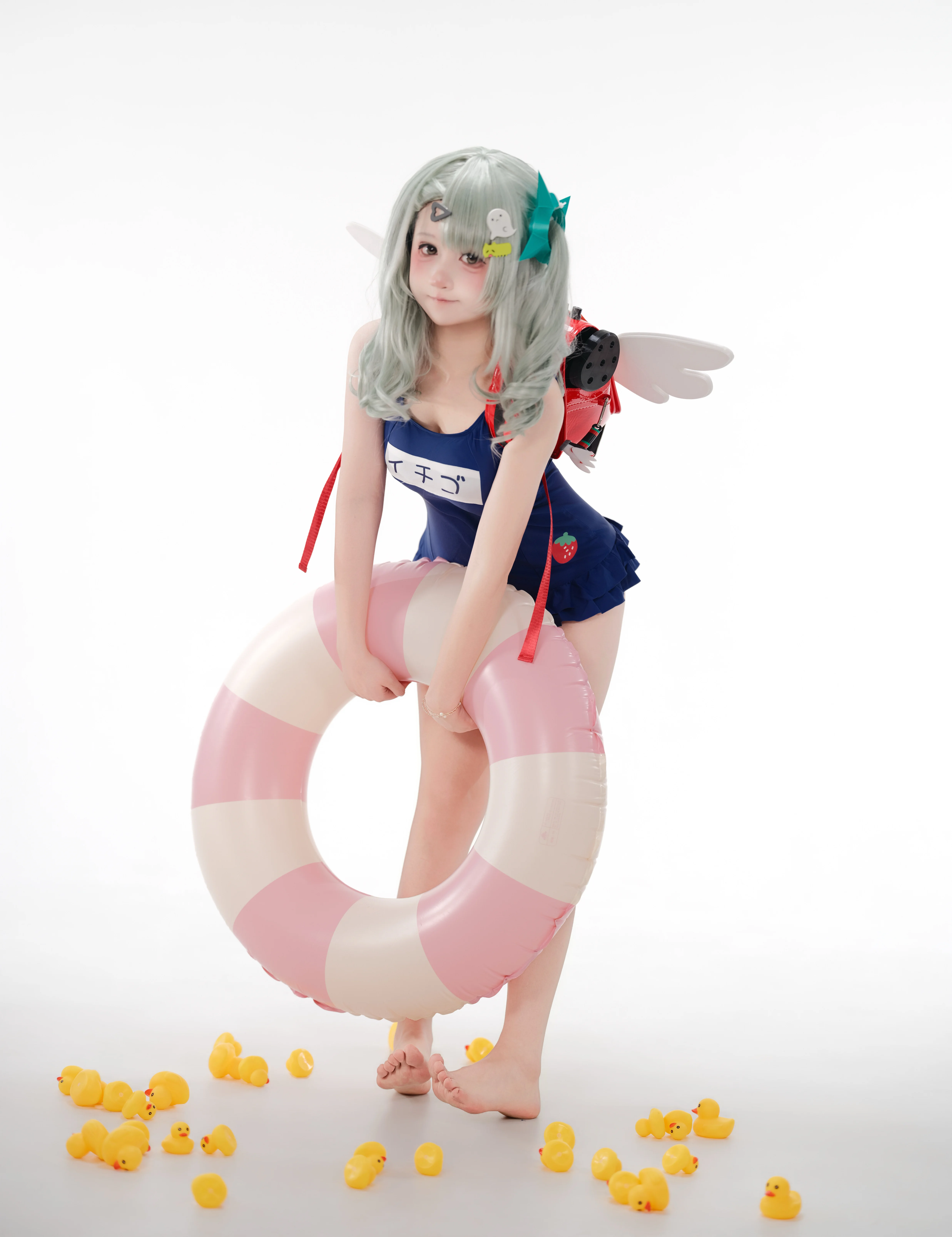 【千夏蕾咪cos】绝区零夏日特辑：清爽高调棚拍完整呈现 - 第 1 张