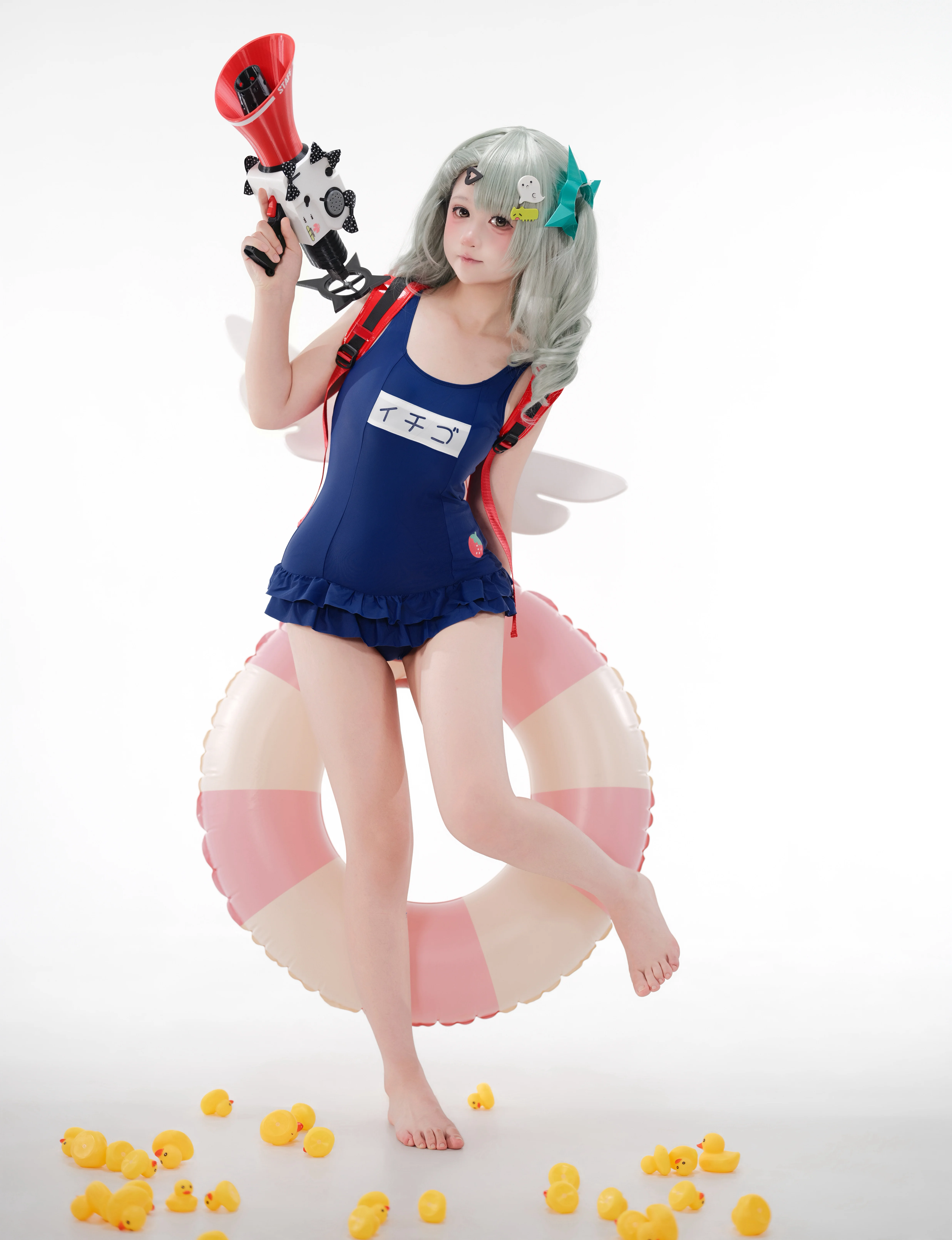 【千夏蕾咪cos】绝区零夏日特辑：清爽高调棚拍完整呈现 - 第 3 张