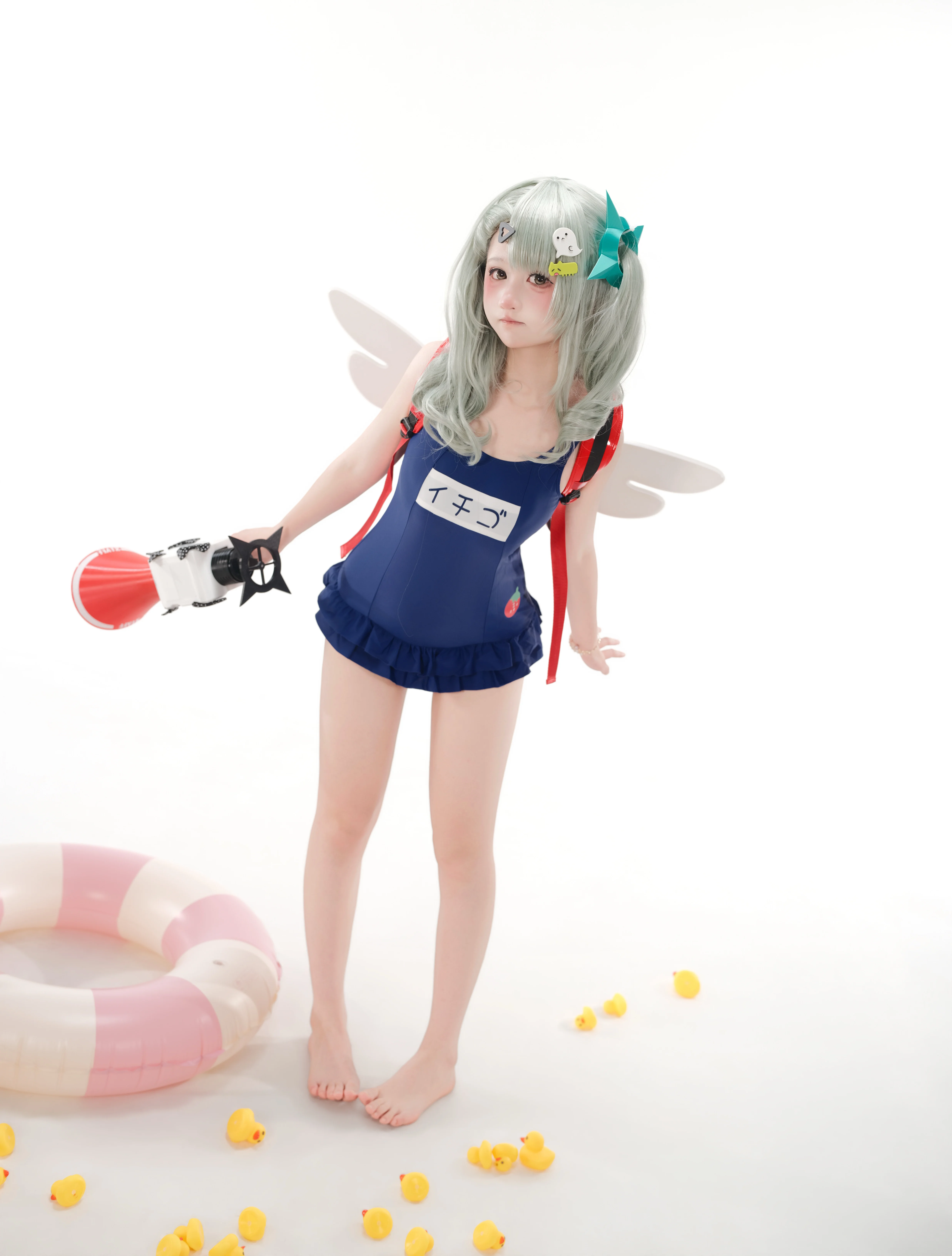 【千夏蕾咪cos】绝区零夏日特辑：清爽高调棚拍完整呈现 - 第 4 张