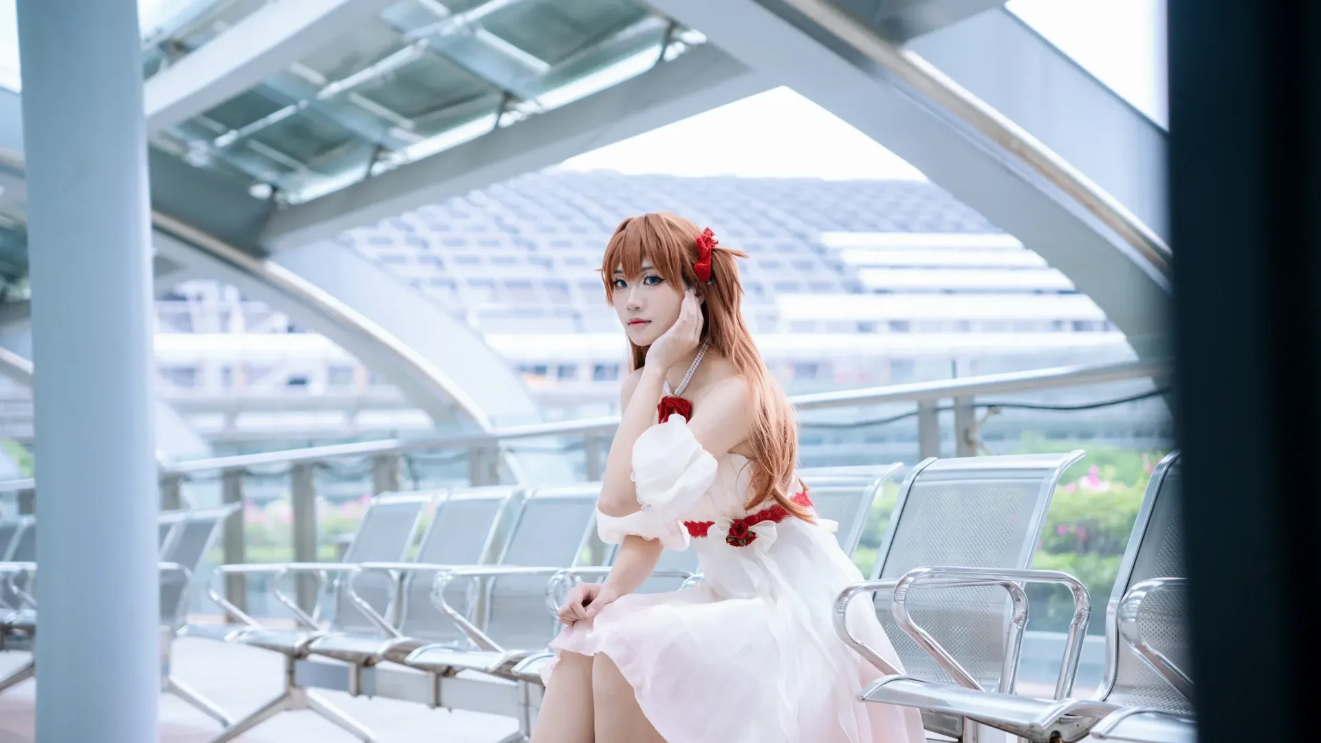 【明日香cos】新世纪福音战士，花之语场照分享 - 第 6 张