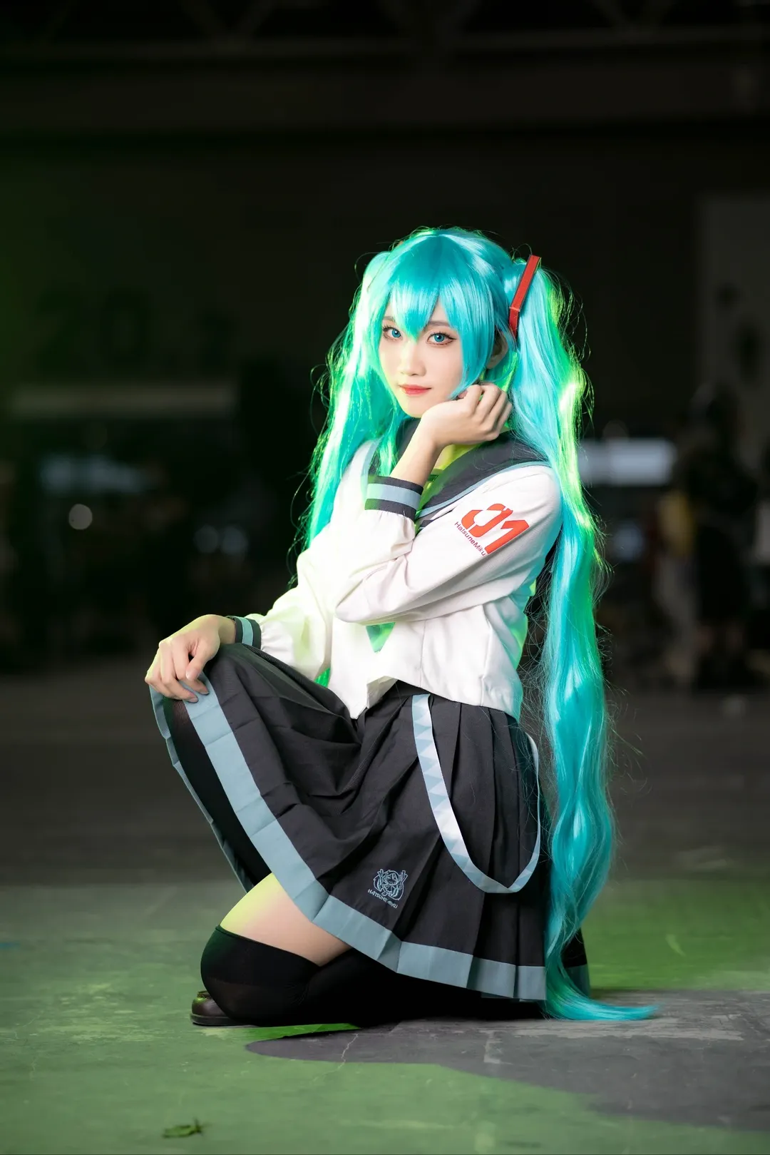 [Hatsune Miku cosplay] Appearing at CPSP: This JK Style Convention Photoshoot Was Truly So Much Fun - Image 1