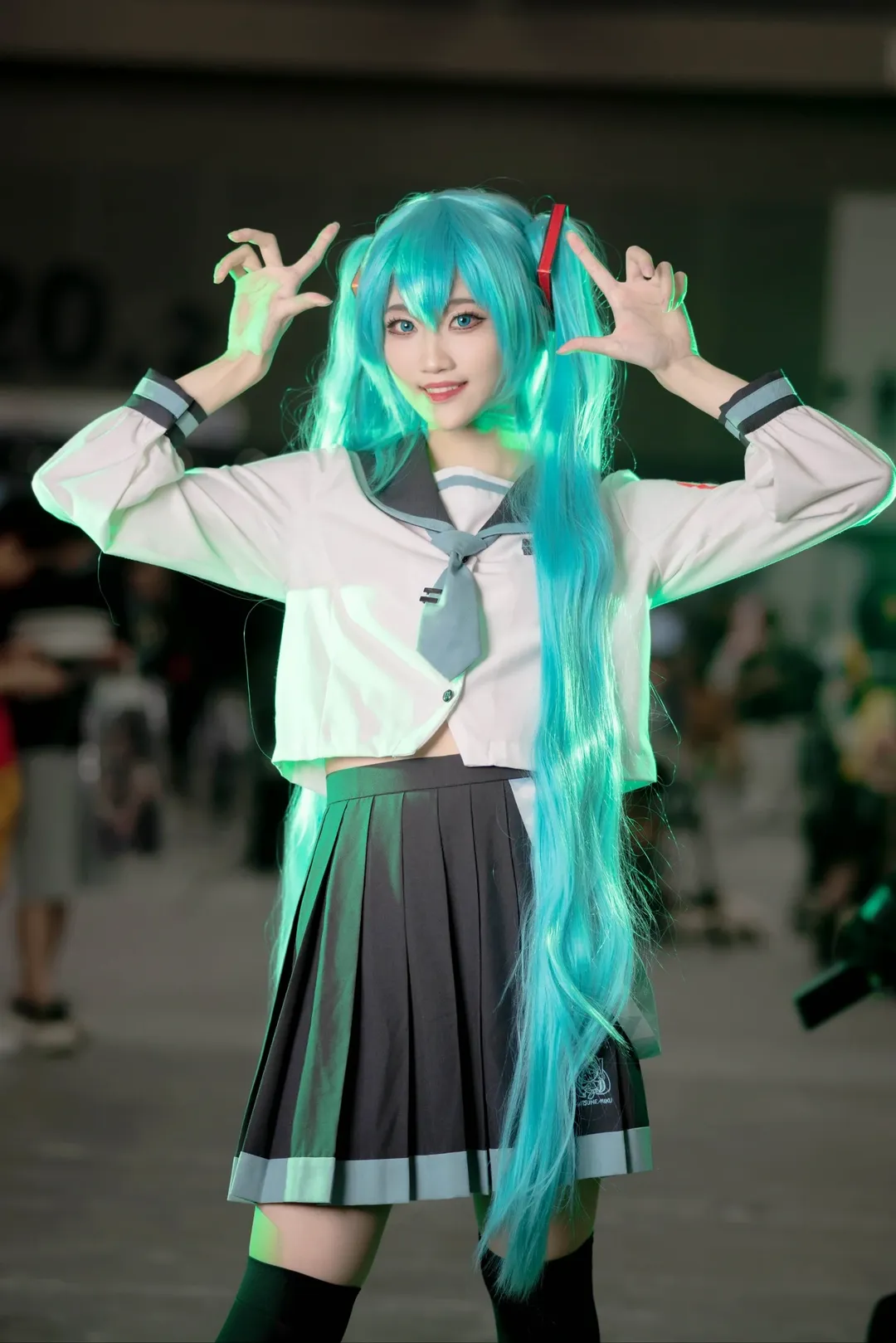 [Hatsune Miku cosplay] Appearing at CPSP: This JK Style Convention Photoshoot Was Truly So Much Fun - Image 2