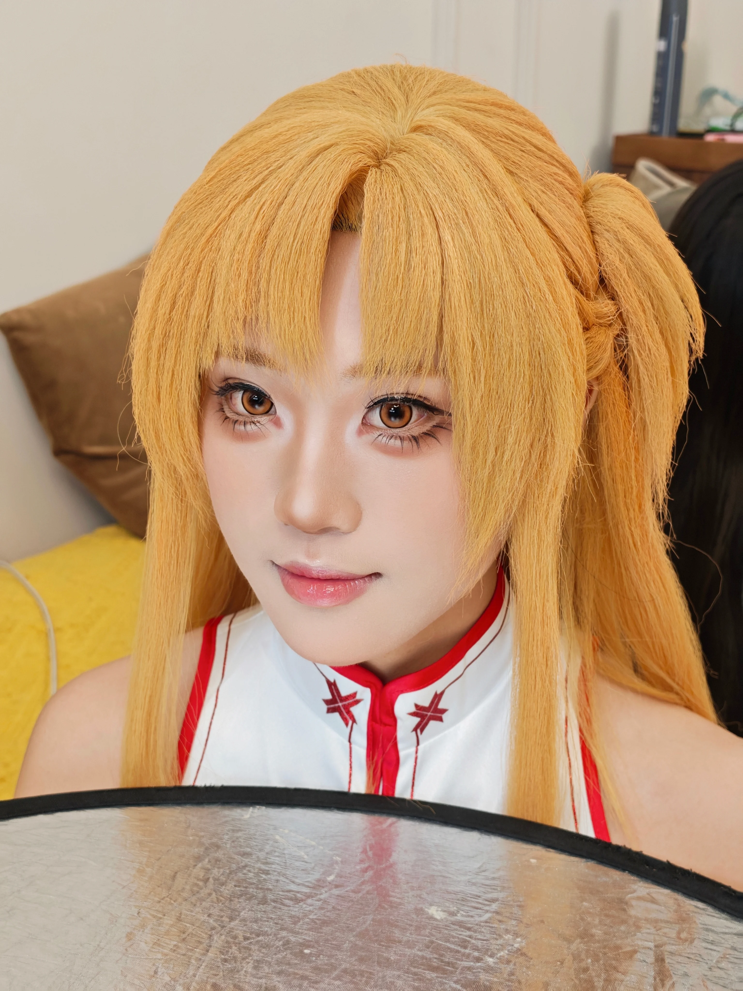 【亚丝娜cos】满意的妆面必须要发一下 - 第 1 张