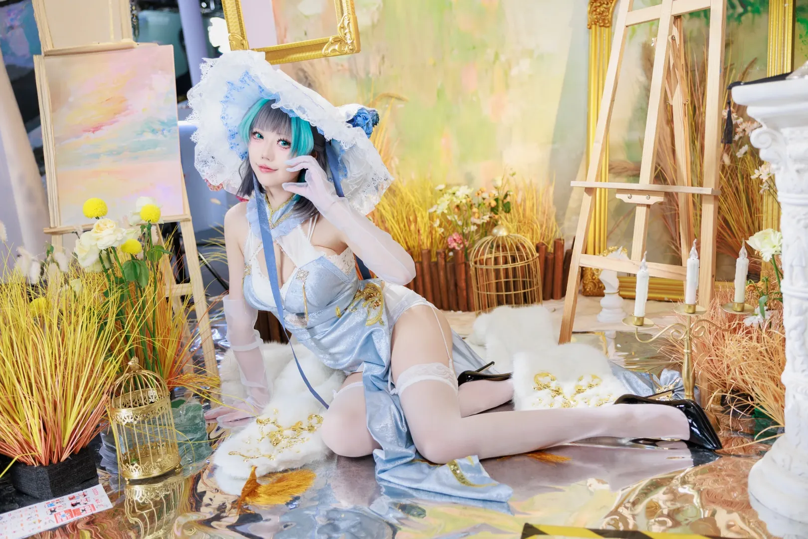 【柴郡猫cos】碧蓝航线BW现场，神牛展台梦幻光影 - 第 2 张