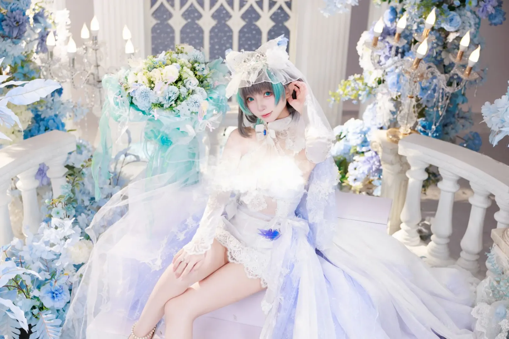 【柴郡cos】碧蓝航线的花嫁，蓝白童话里的那份心意