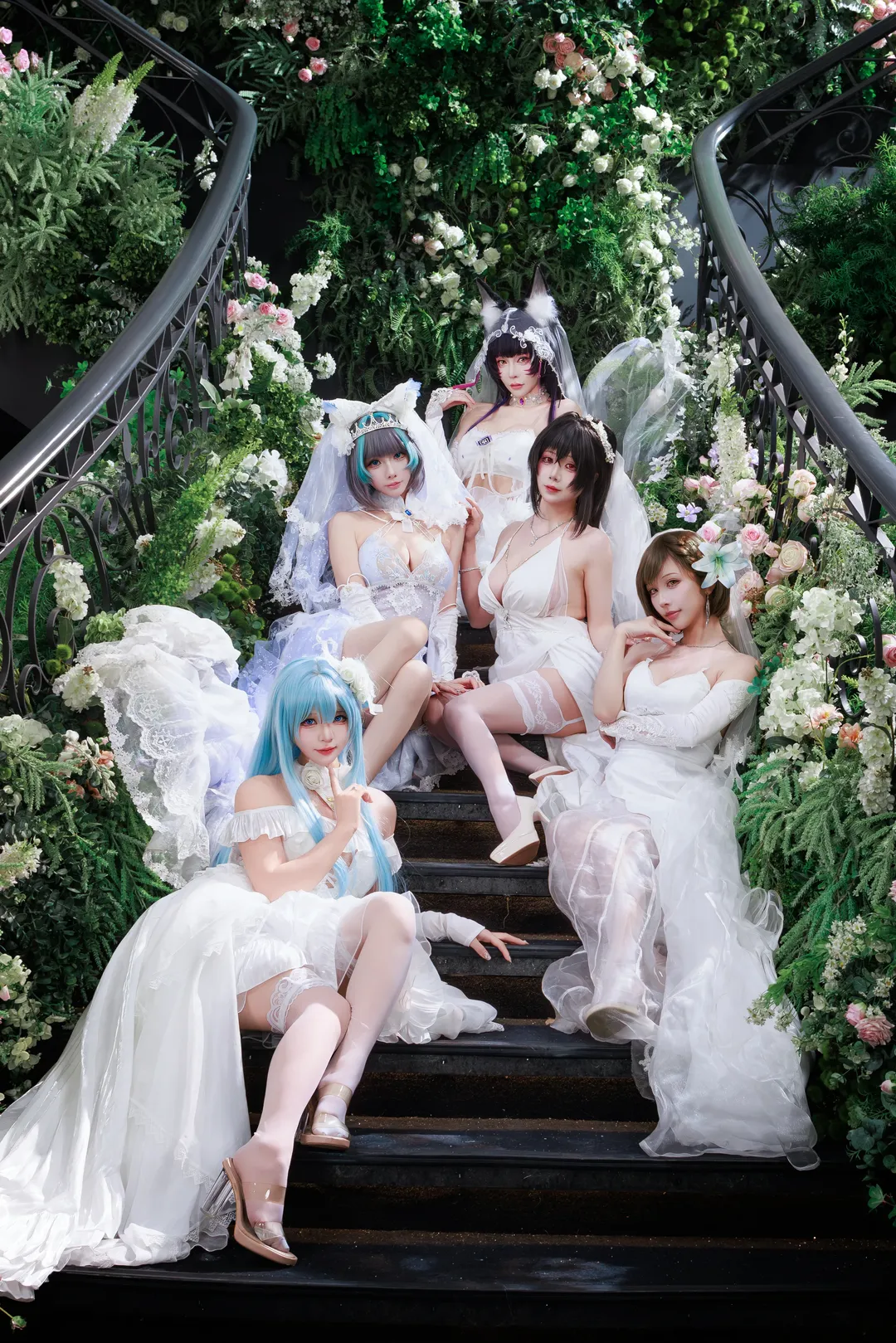 【碧蓝航线cos】世纪婚礼花嫁群像定格瞬间