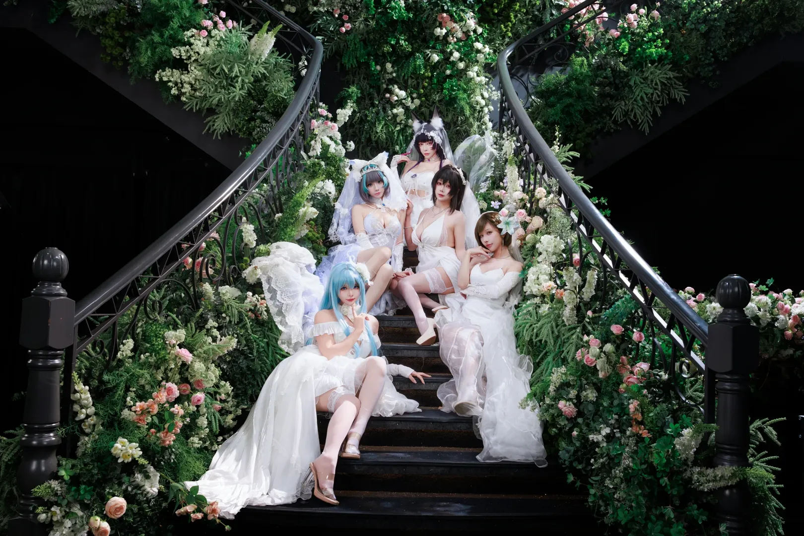 【碧蓝航线cos】世纪婚礼花嫁群像定格瞬间 - 第 2 张
