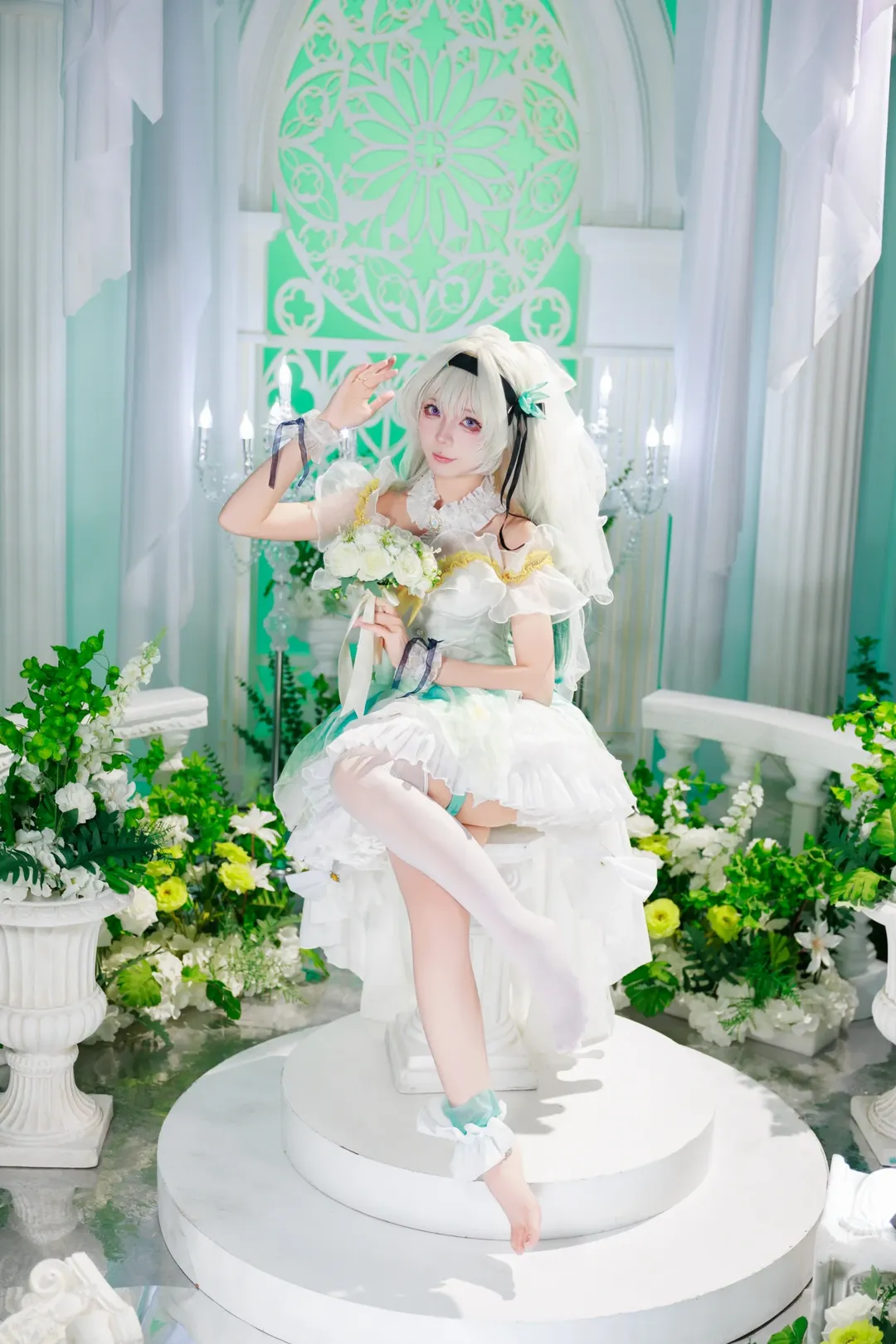 【流萤cos】崩坏星穹铁道之花嫁流萤，关于造型的碎碎念