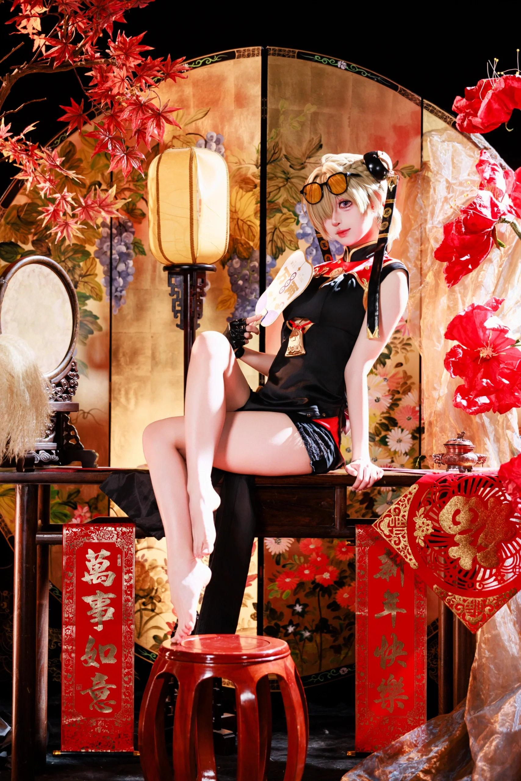 【紅豆cos】絕區零新春賀歲，中式旗袍造型來啦 - 第 1 張