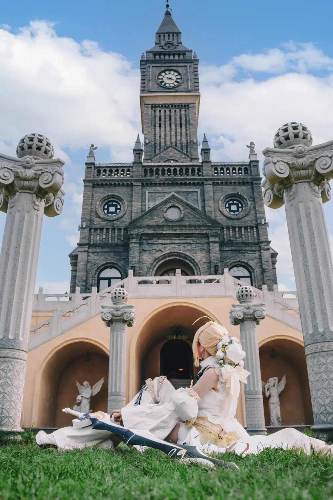 【尼禄花嫁cos】Fate/Grand Order 星辰驰骋的终幕蔷薇 - 第 5 张