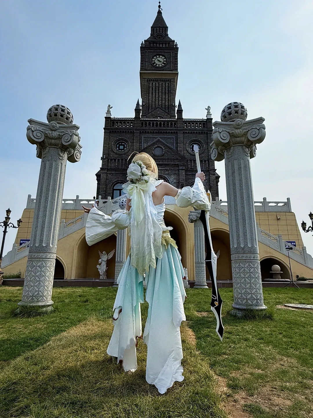 【尼祿克勞迪烏斯cos】Fate/EXTRA羅馬之花，歐式建築下的外景分享