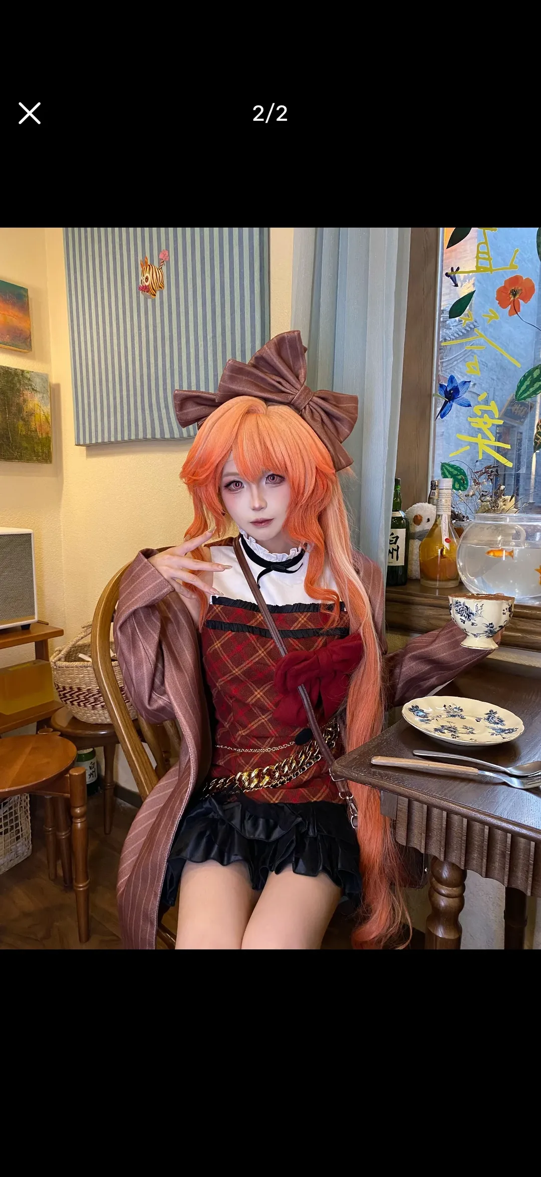 【羽生萌萌香cos】明日方舟里的甜美少女，甜品店出片记录