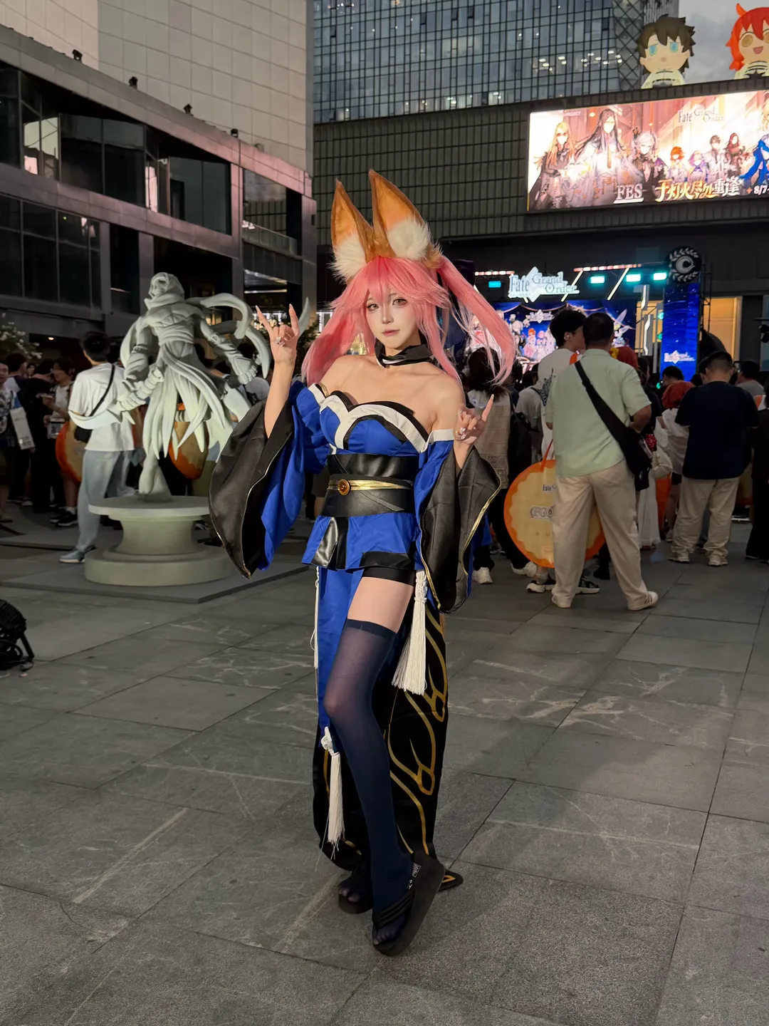 【玉藻前cos】Fate/Grand Order十周年线下活动的场照分享