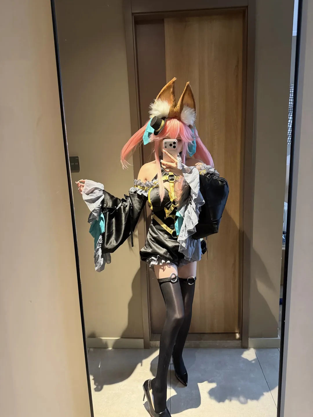 【玉藻前cos】Fate/Grand Order中的俏皮狐耳装扮分享