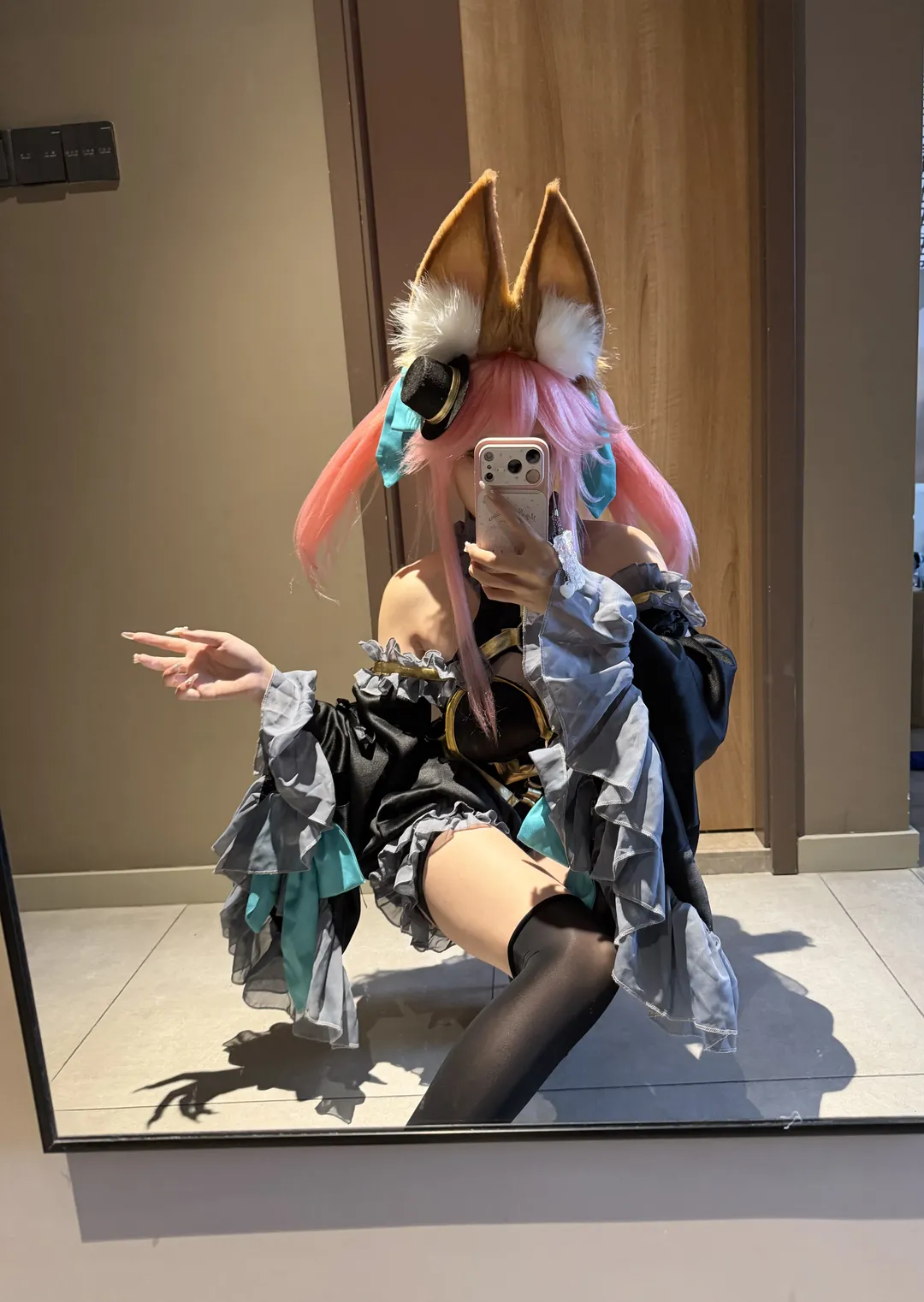 【玉藻前cos】Fate/Grand Order中的俏皮狐耳装扮分享 - 第 2 张