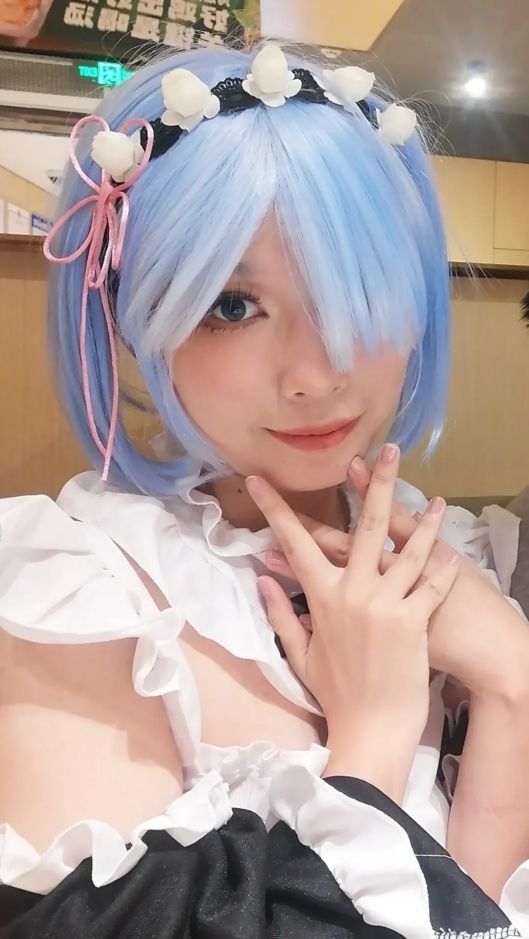 【蕾姆cos】从零开始的异世界生活女仆装分享 - 第 1 张