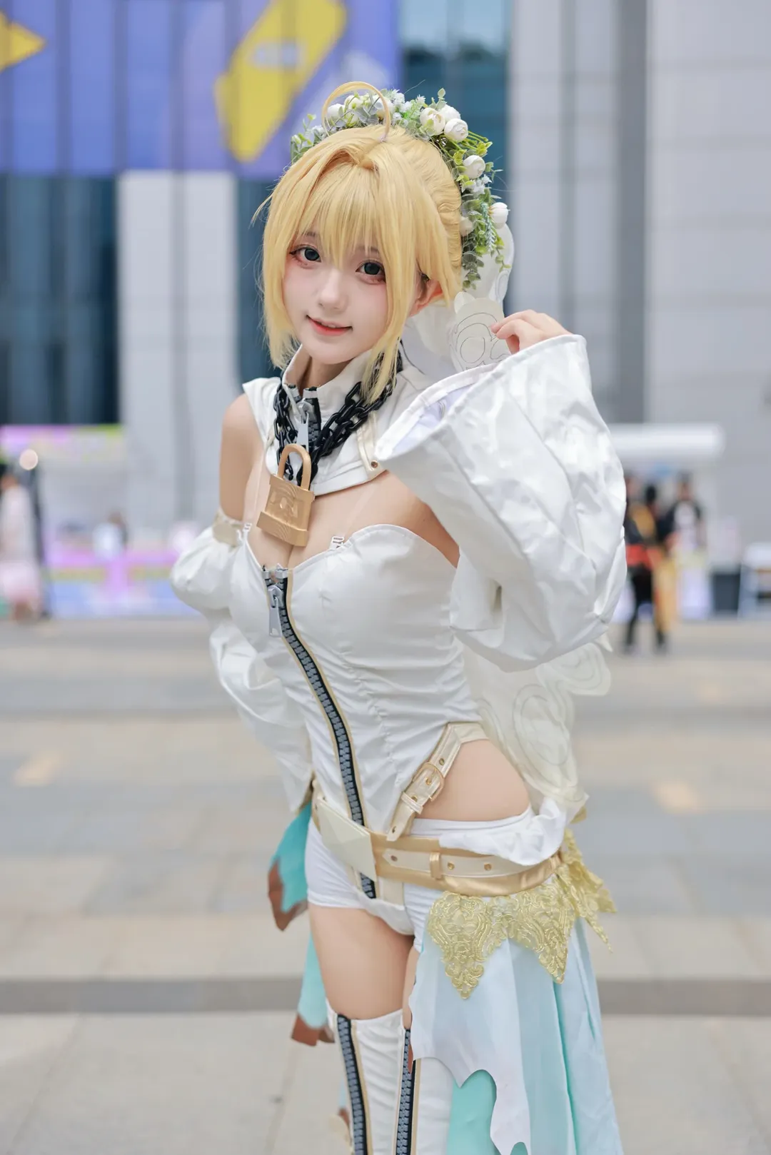 【尼禄cos】FGO花嫁造型漫展分享