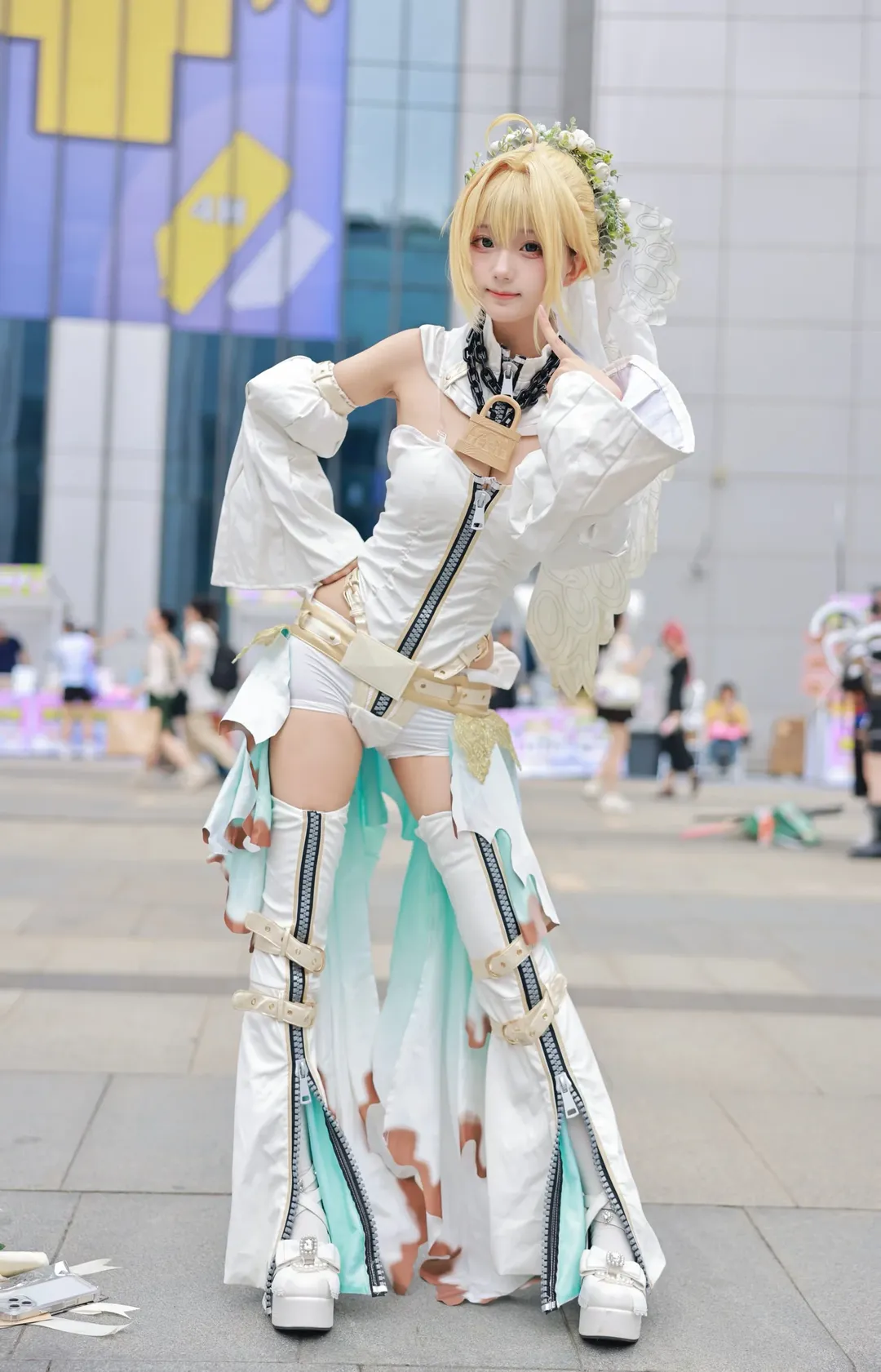 【尼禄cos】FGO花嫁造型漫展分享 - 第 2 张
