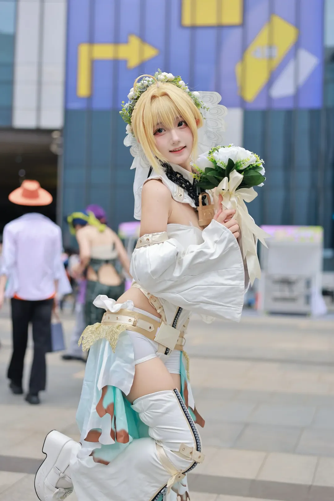 【尼禄cos】FGO花嫁造型漫展分享 - 第 3 张