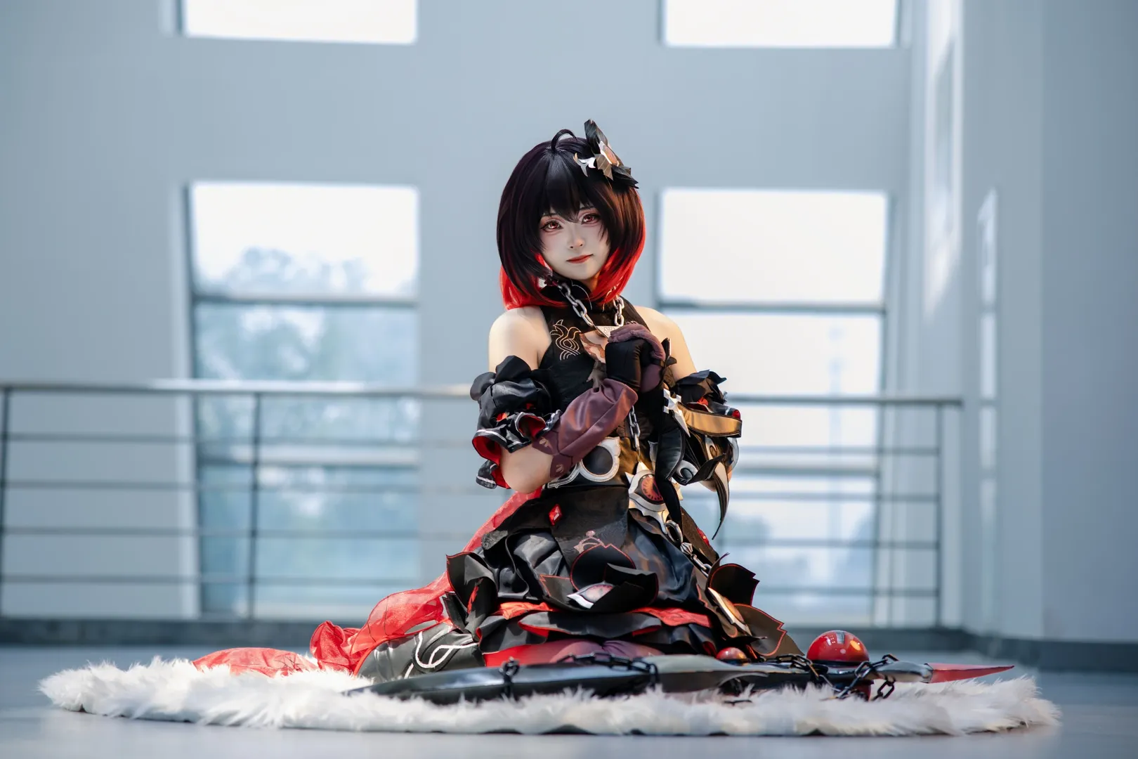 【希儿cos】崩坏三的静谧红月，记录28号的场照 - 第 4 张