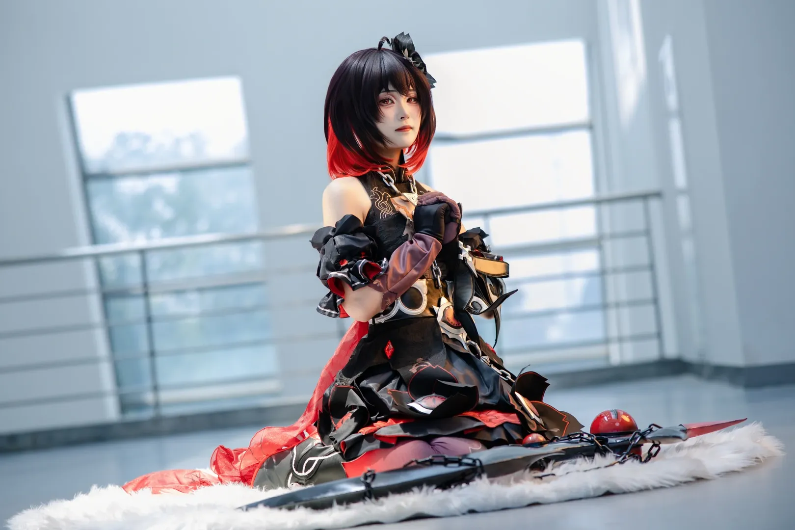 【希儿cos】崩坏三的静谧红月，记录28号的场照 - 第 6 张