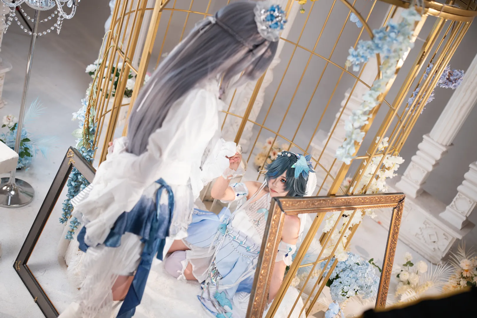 【符华cos】崩坏3 青鸟之庭花嫁与识律的互动瞬间 - 第 5 张