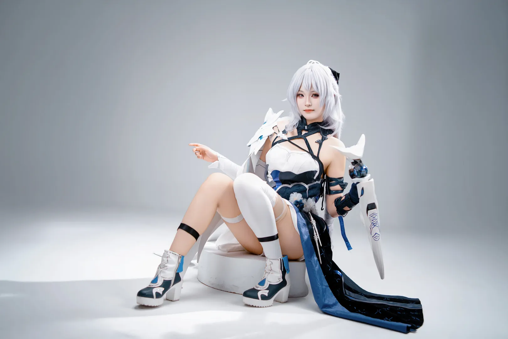 【布洛妮娅cos】次生银翼与吼姆，白棚里的完美契合