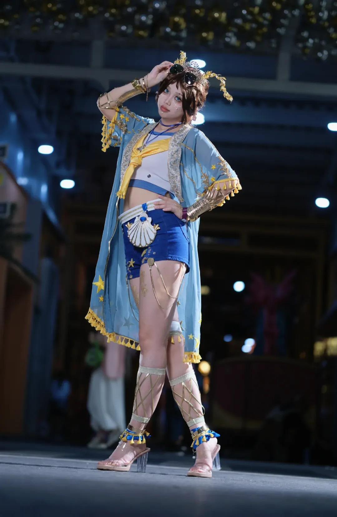 第五人格祭司名誉首席cos 承载希望与热忱的夏日光影