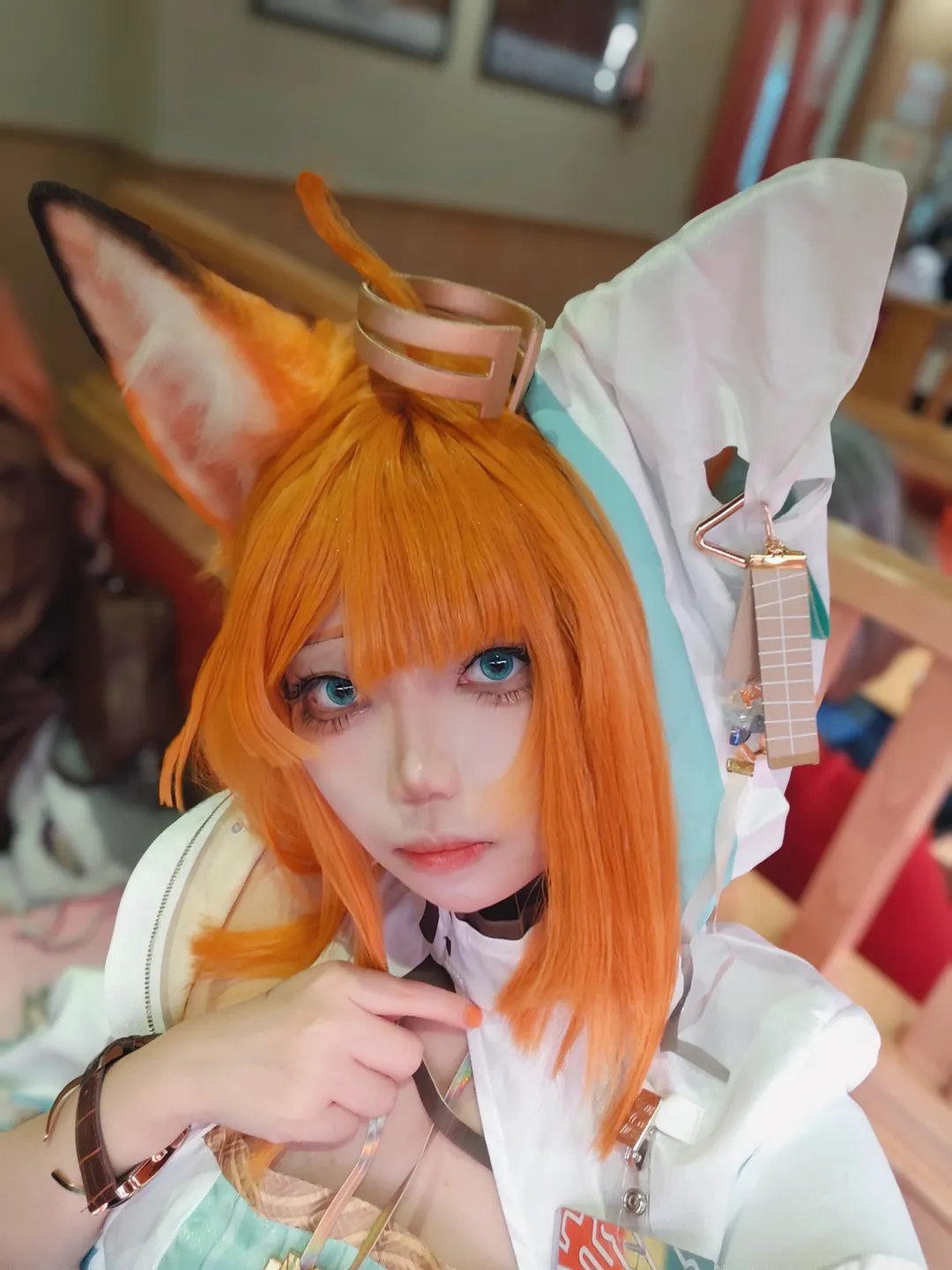 【莎草cos】明日方舟广州舟O兽耳娘实测记录 - 第 1 张