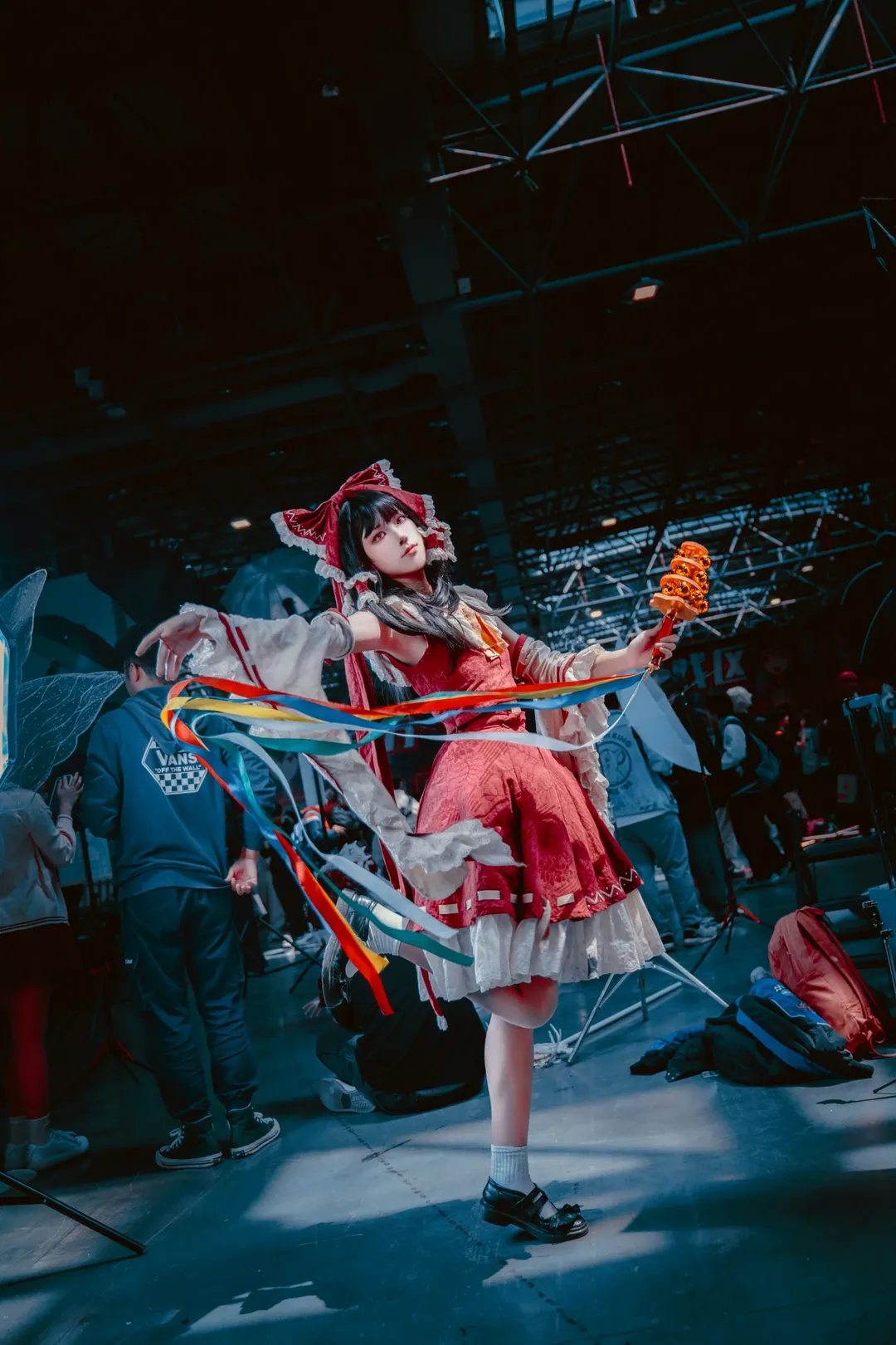 【博麗霊夢コスプレ】東方Project 紅白巫女のイベント写真 - 3 枚目