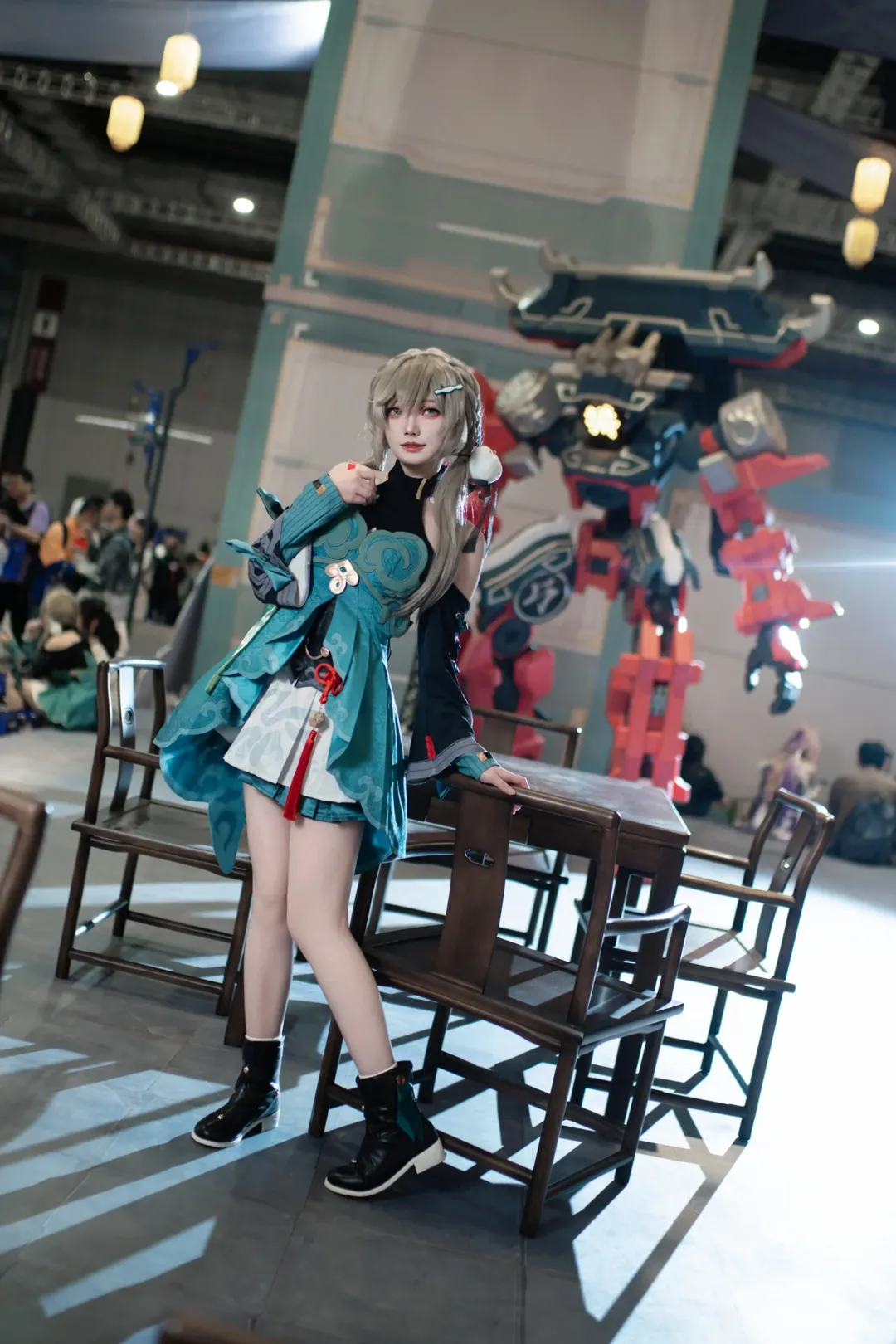 【青雀 コスプレ】『崩壊：スターレイル』、コスプレ会場写真に収めたサボりの喜び - 1 枚目