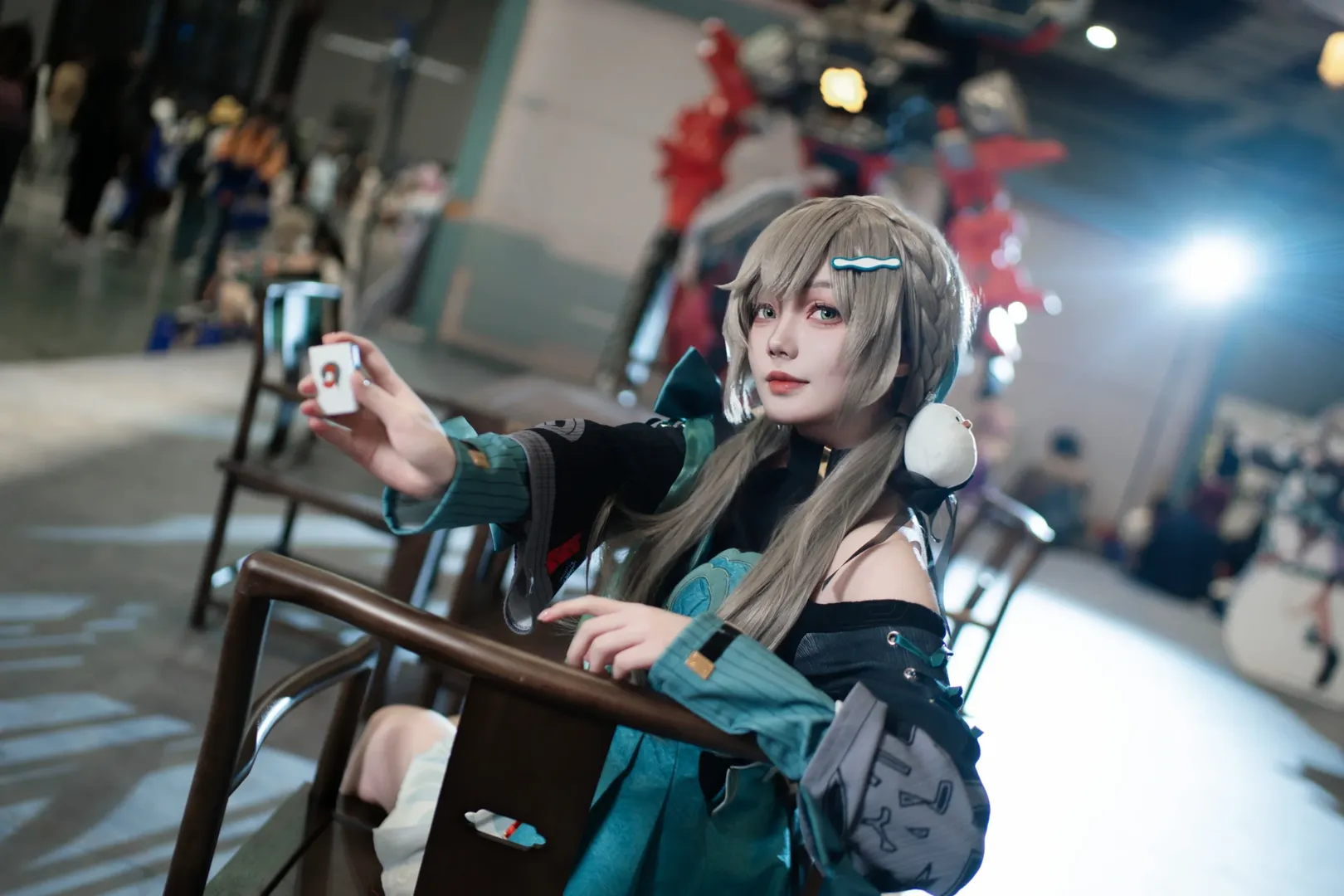 【青雀 コスプレ】『崩壊：スターレイル』、コスプレ会場写真に収めたサボりの喜び - 2 枚目