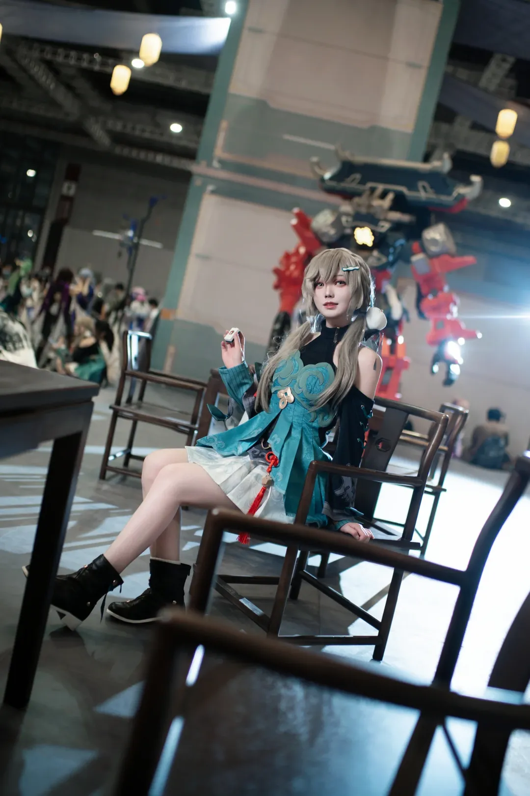 【青雀 コスプレ】『崩壊：スターレイル』、コスプレ会場写真に収めたサボりの喜び - 3 枚目