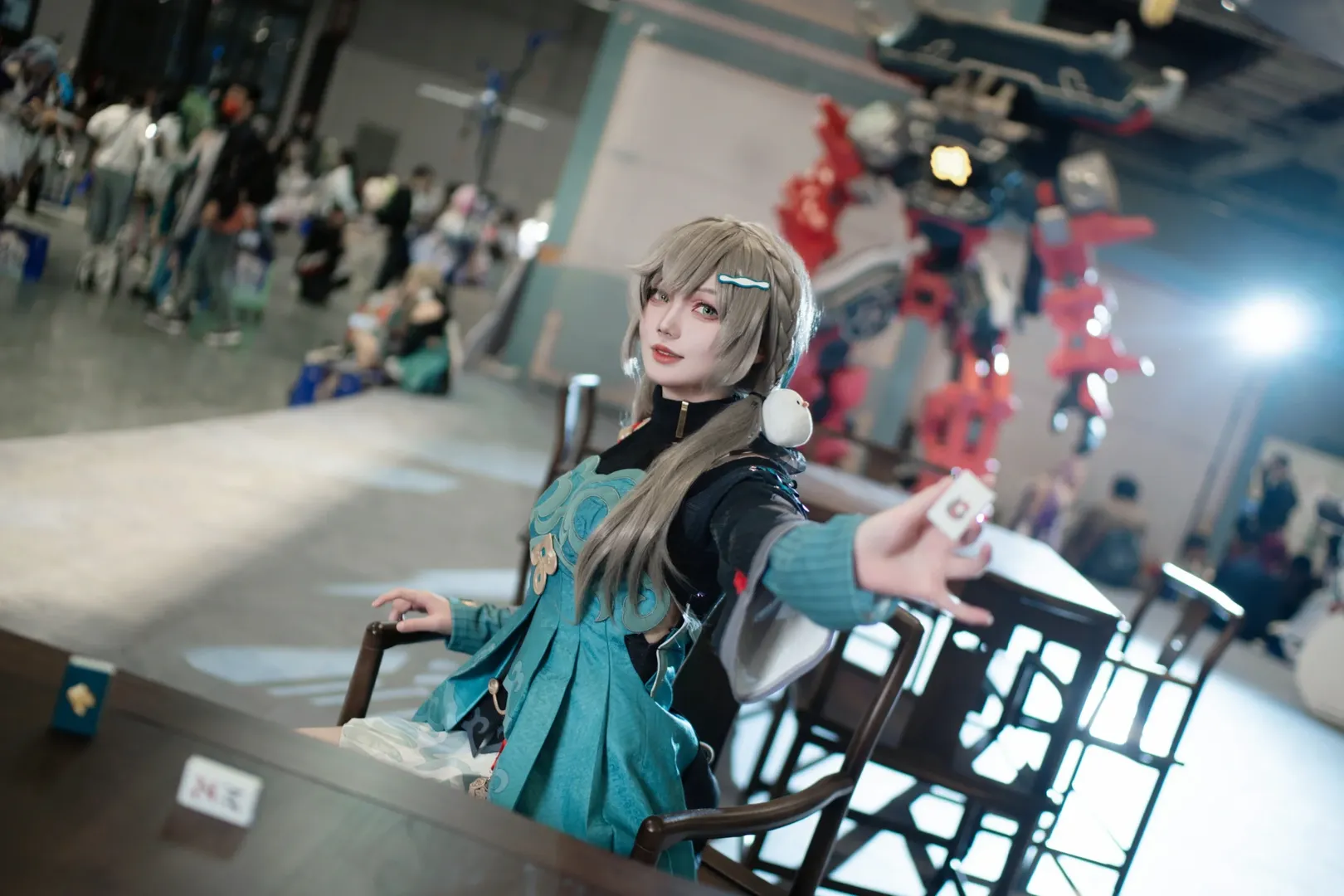 【青雀 コスプレ】『崩壊：スターレイル』、コスプレ会場写真に収めたサボりの喜び - 4 枚目