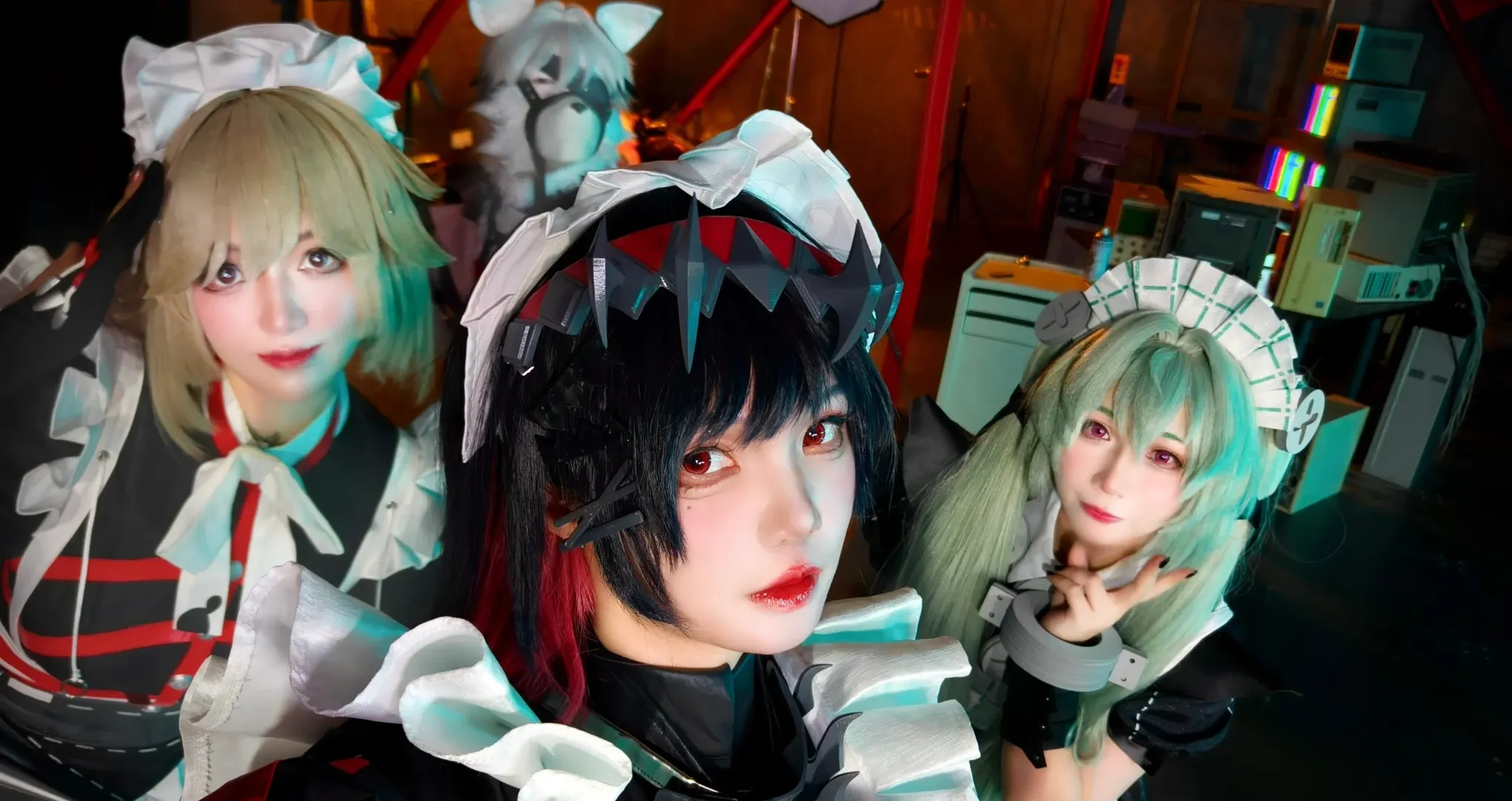 【Victoria Housekeeping Co. cosplay】Zenless Zone Zero Hardcore Maid Scythe Group Photo Record - Image 1