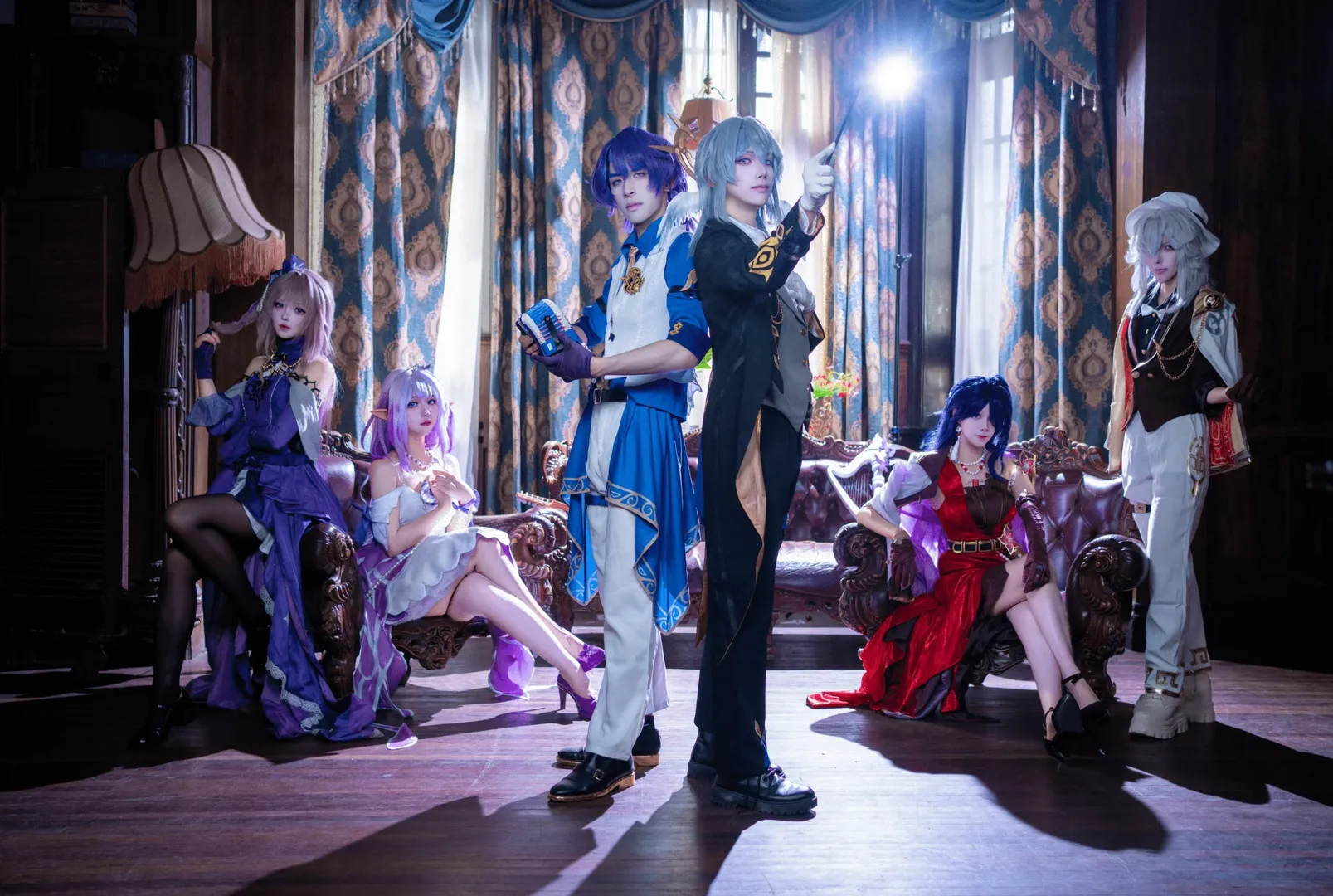 [Herta cosplay] Honkai: Star Rail: Orchestra Conductor Shoot in a Vintage Manor - Image 2