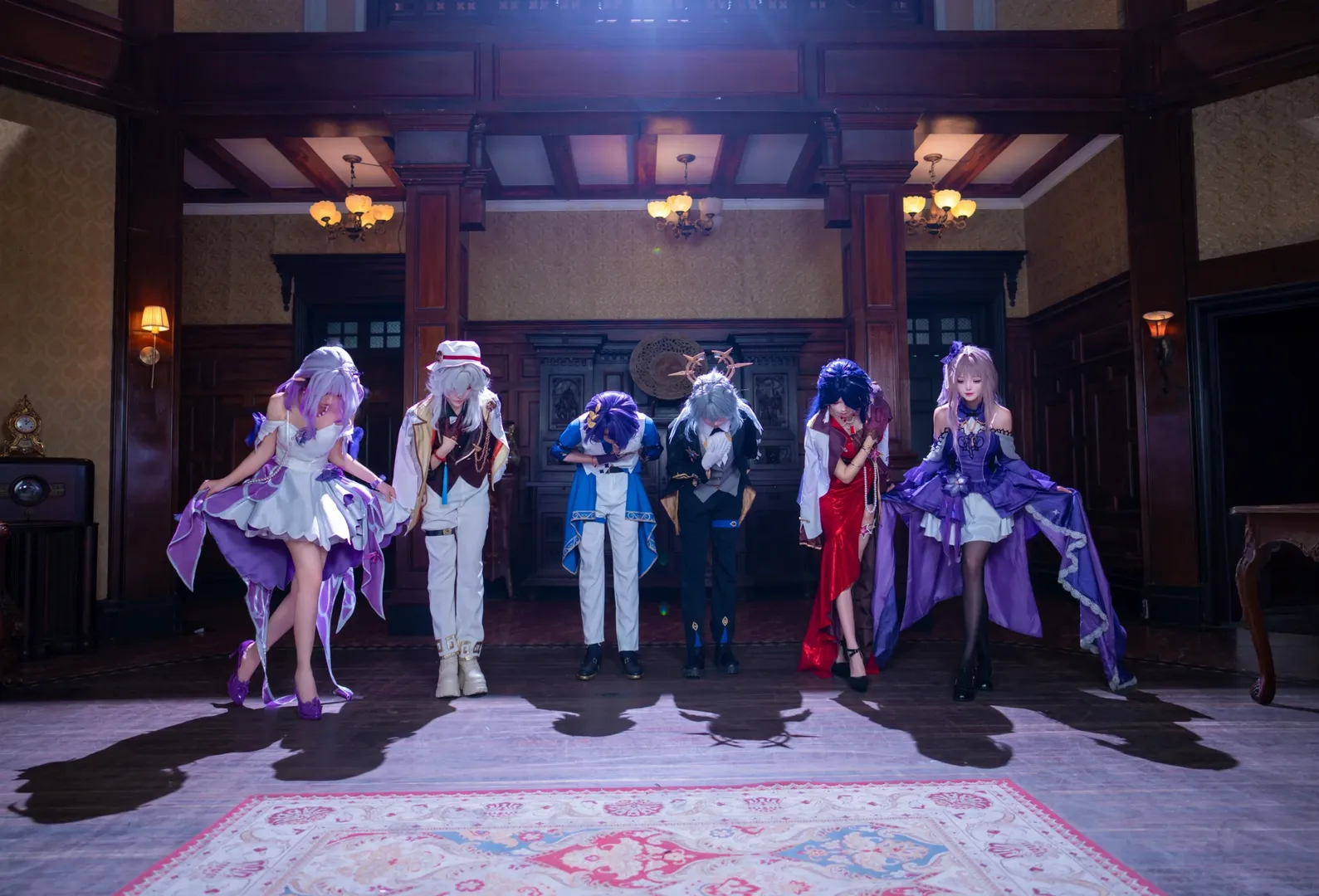 [Herta cosplay] Honkai: Star Rail: Orchestra Conductor Shoot in a Vintage Manor - Image 9